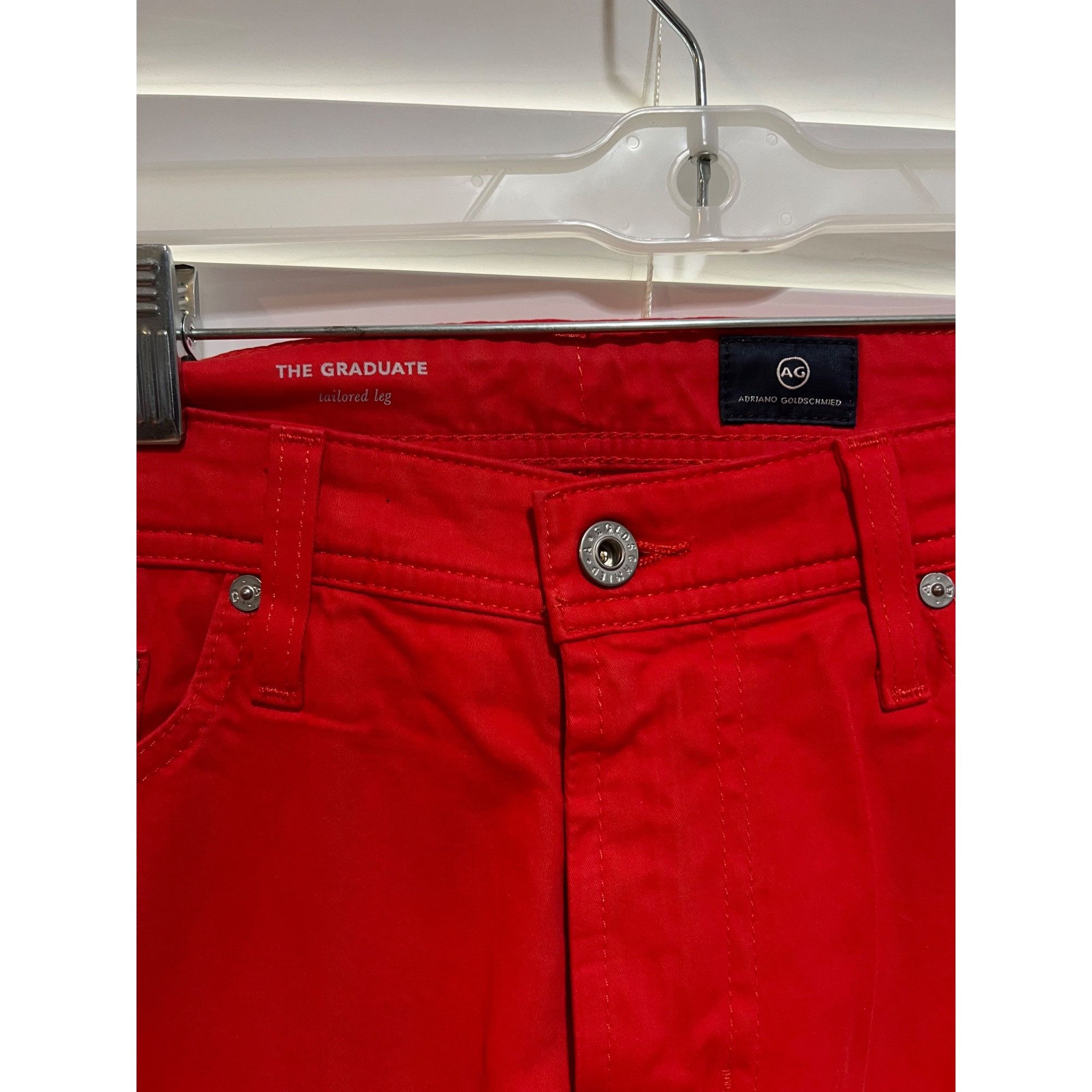 AG Adriano Goldschmied AG Adriano Goldschmied The Graduate Tailored Leg Mens Chinos Size US 32 / EU 48 - 2 Thumbnail