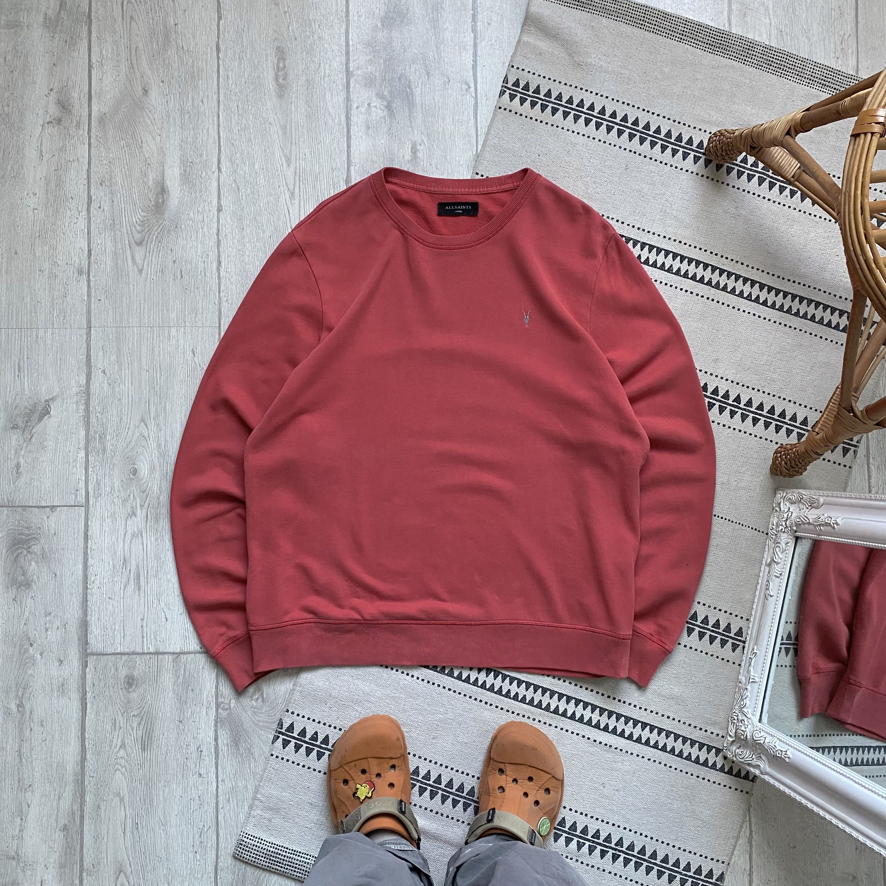 Allsaints 🍓Vintage Allsaint sweatshirt mini logo Size US L / EU 52-54 / 3 - 1 Thumbnail