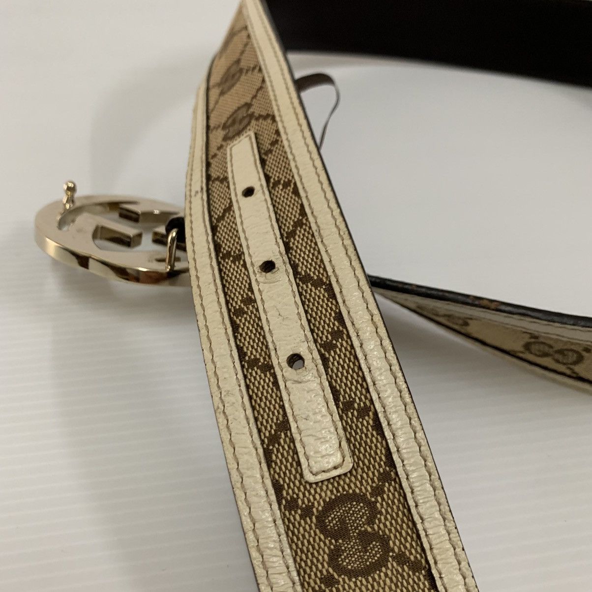 Gucci Gucci Monogram Belt Size 34 - 7 Thumbnail