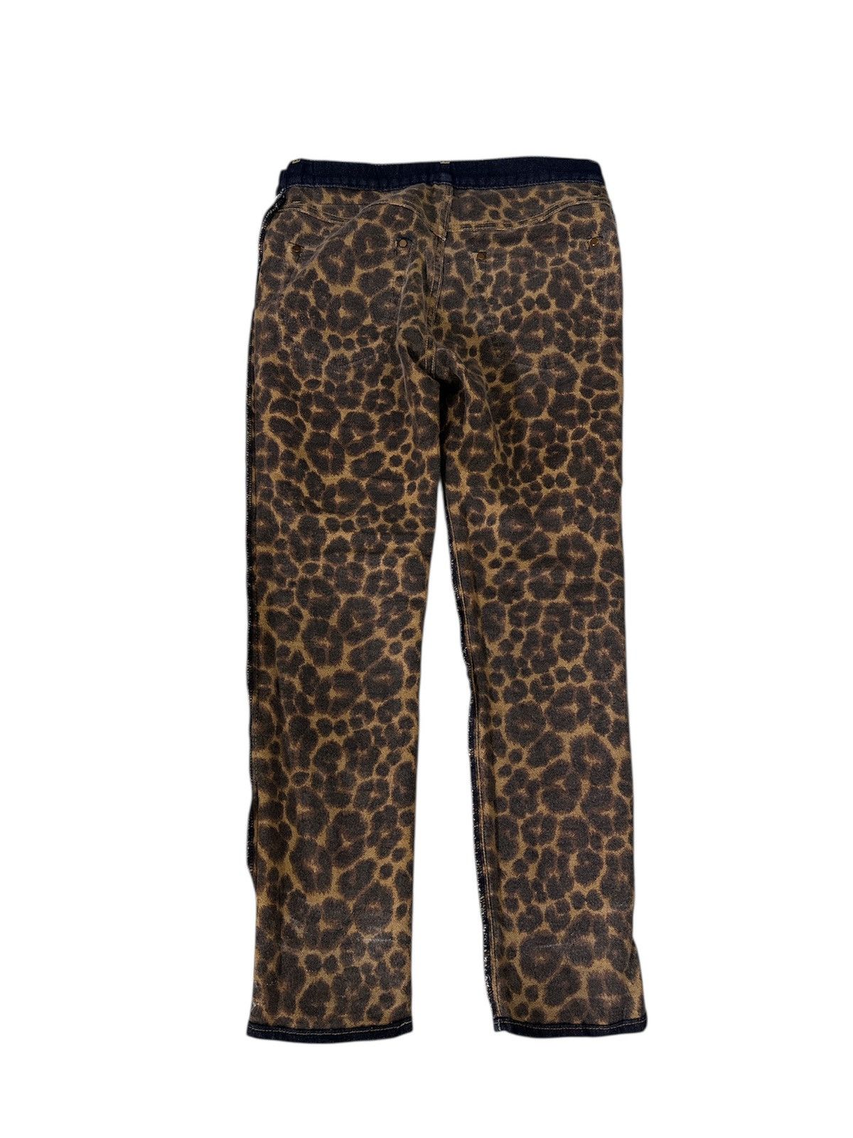 Hysteric Glamour Hysteric Glamour Studded Jeans Leopard Style Goa Lgb Y2K Size US 31 - 10 Thumbnail
