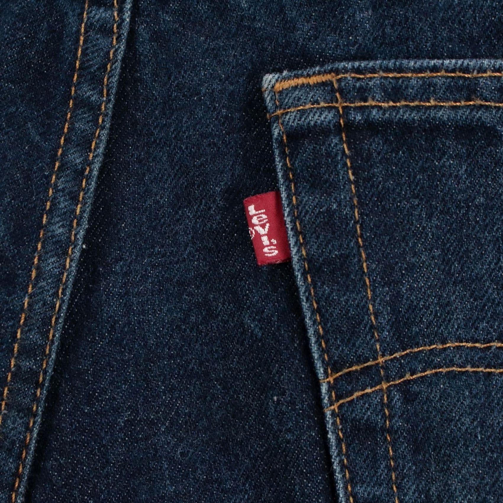 Levi's VINTAGE LEVIS 505 fit jeans 40x32 dark blue faded distressed canada Mens Size US 40 / EU 56 - 2 Thumbnail