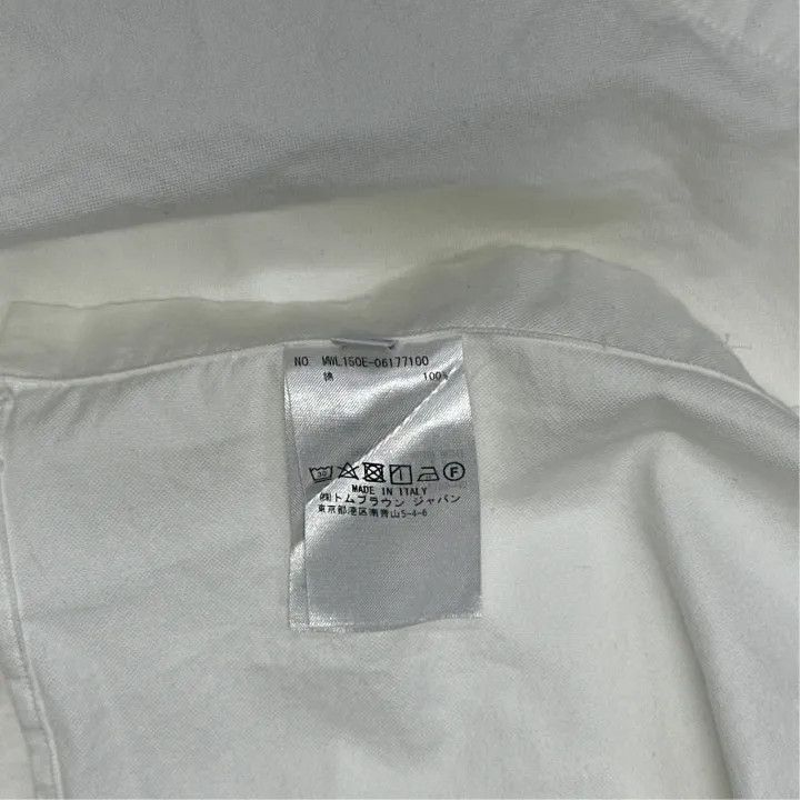 Thom Browne Thom Browne Classic Long Sleeve Shirt with Stripes -2507 Size US M / EU 48-50 / 2 - 4 Thumbnail