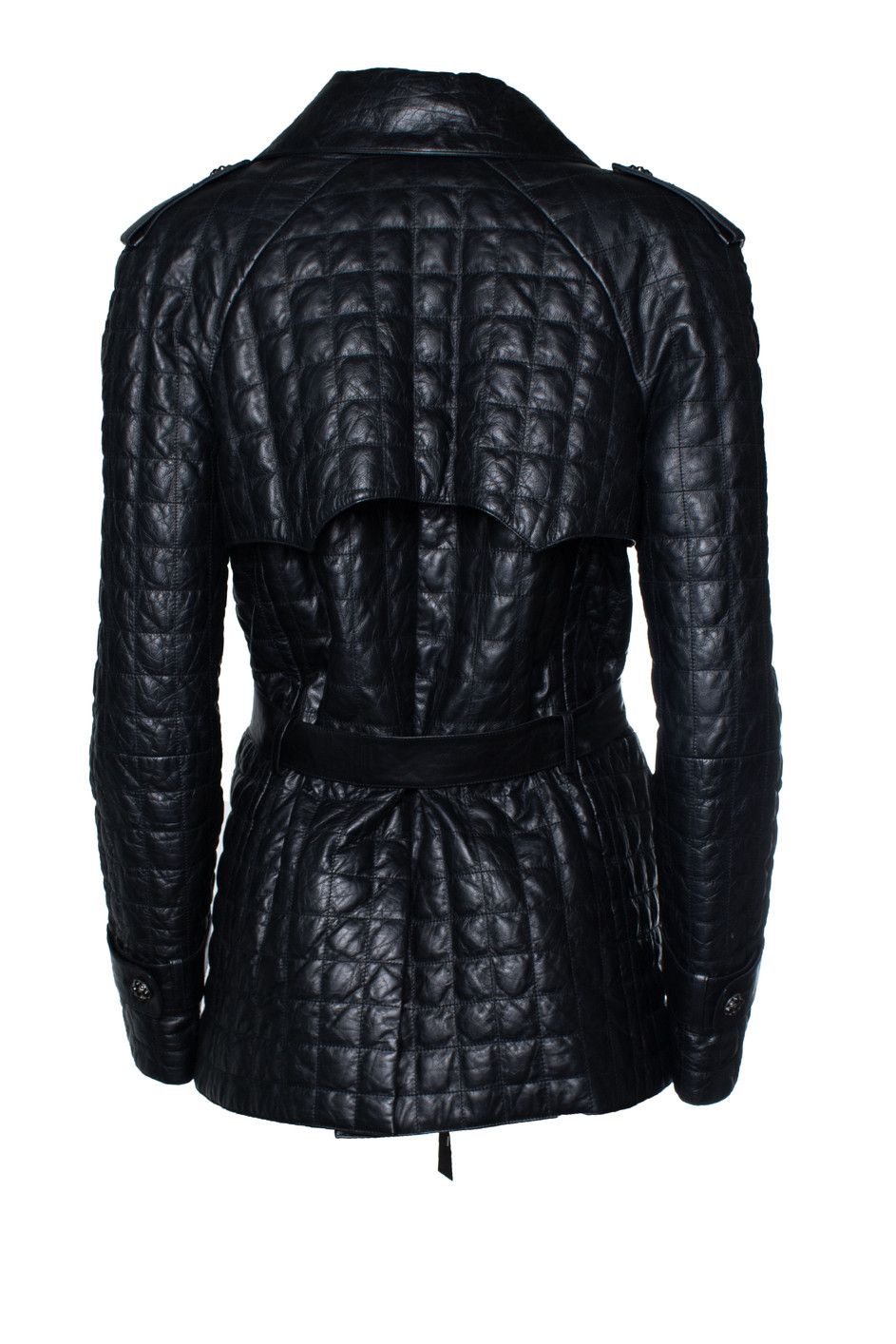 Chanel Chanel, black quilted leather jacket 2006 Size M / US 6-8 / IT 42-44 - 3 Thumbnail