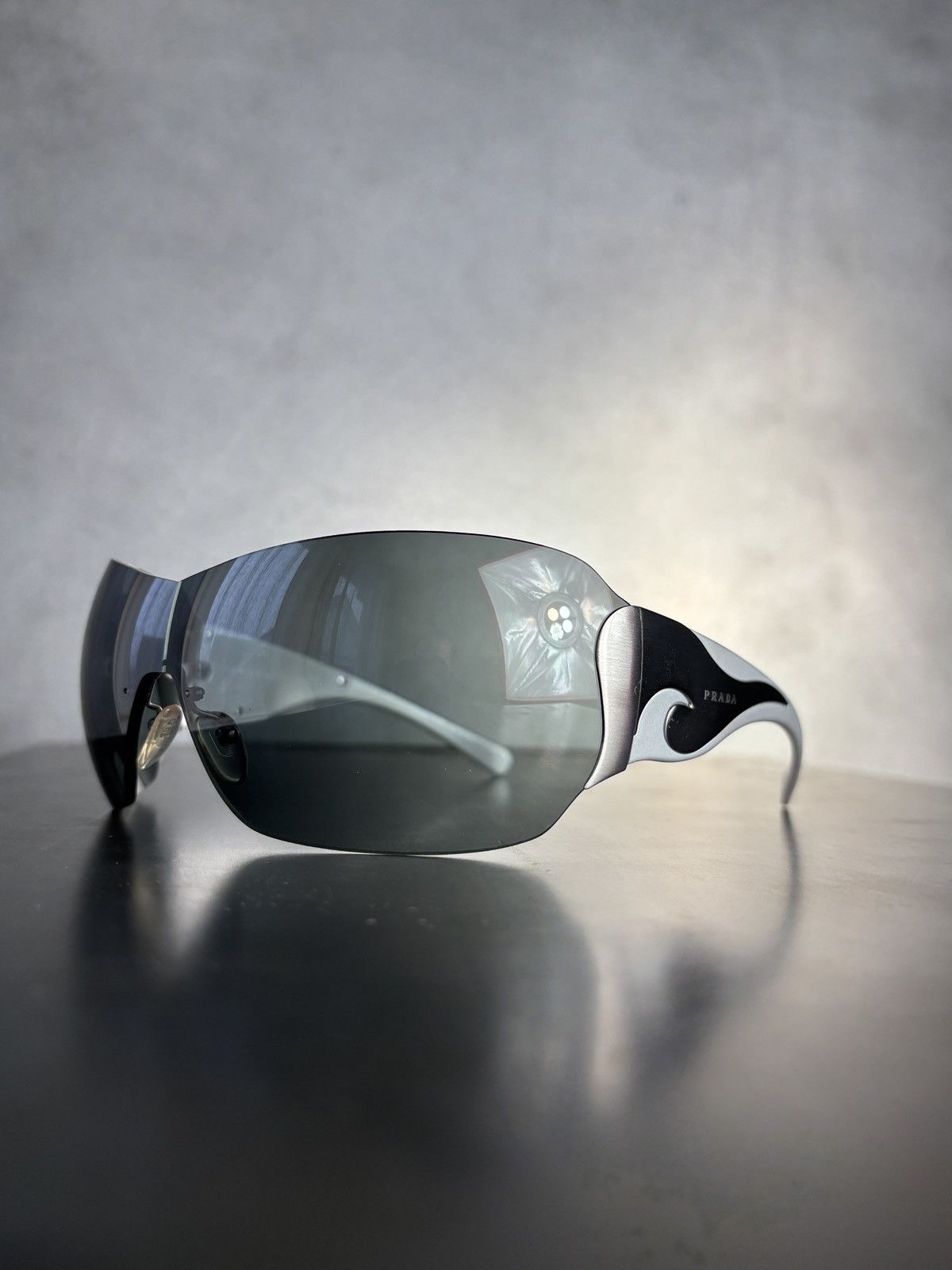 Prada × Streetwear × Vintage Vintage Prada Flame Sunglasses