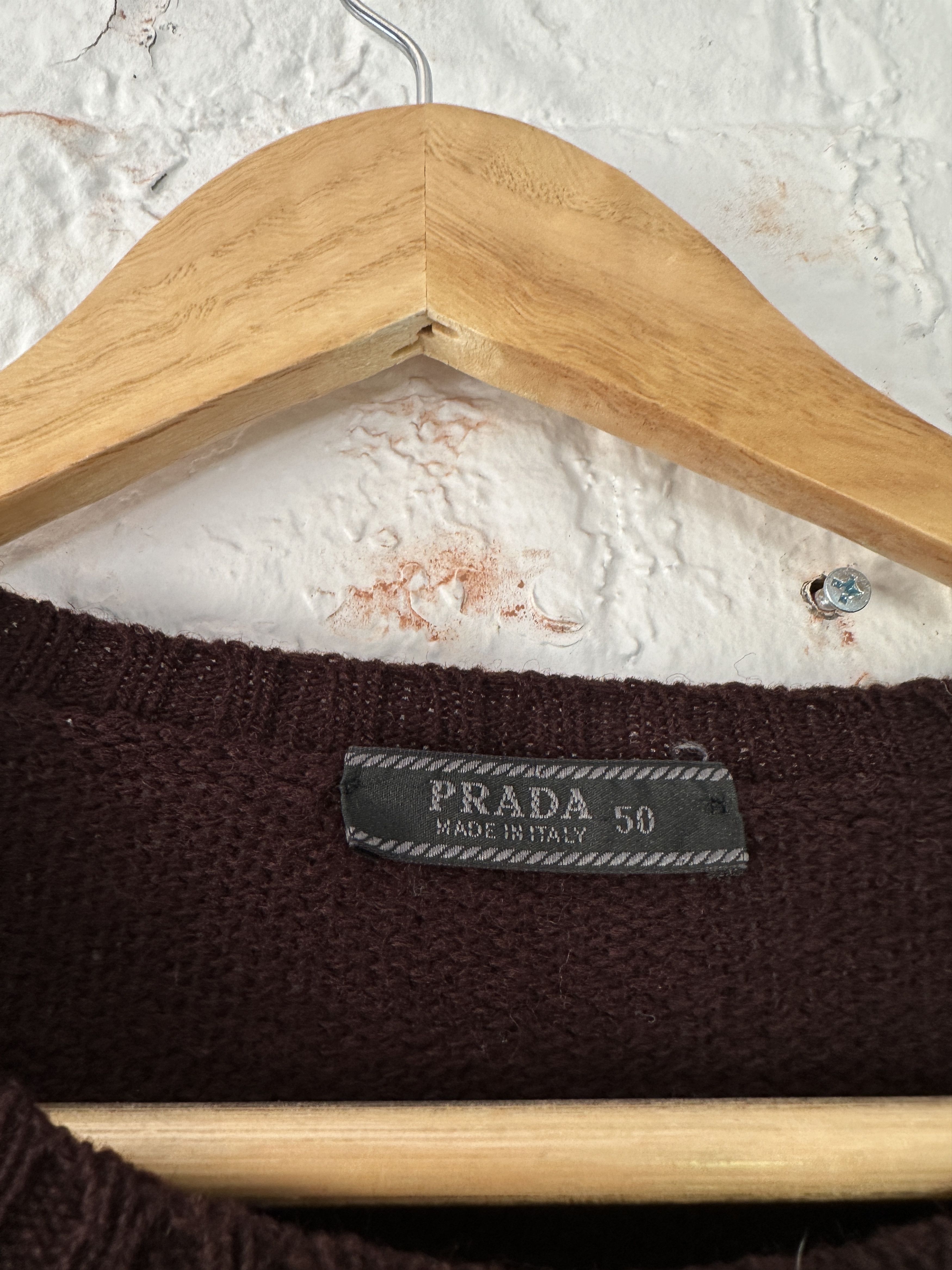 Prada Prada Knit Wool Sweater Size US S / EU 44-46 / 1 - 3 Thumbnail