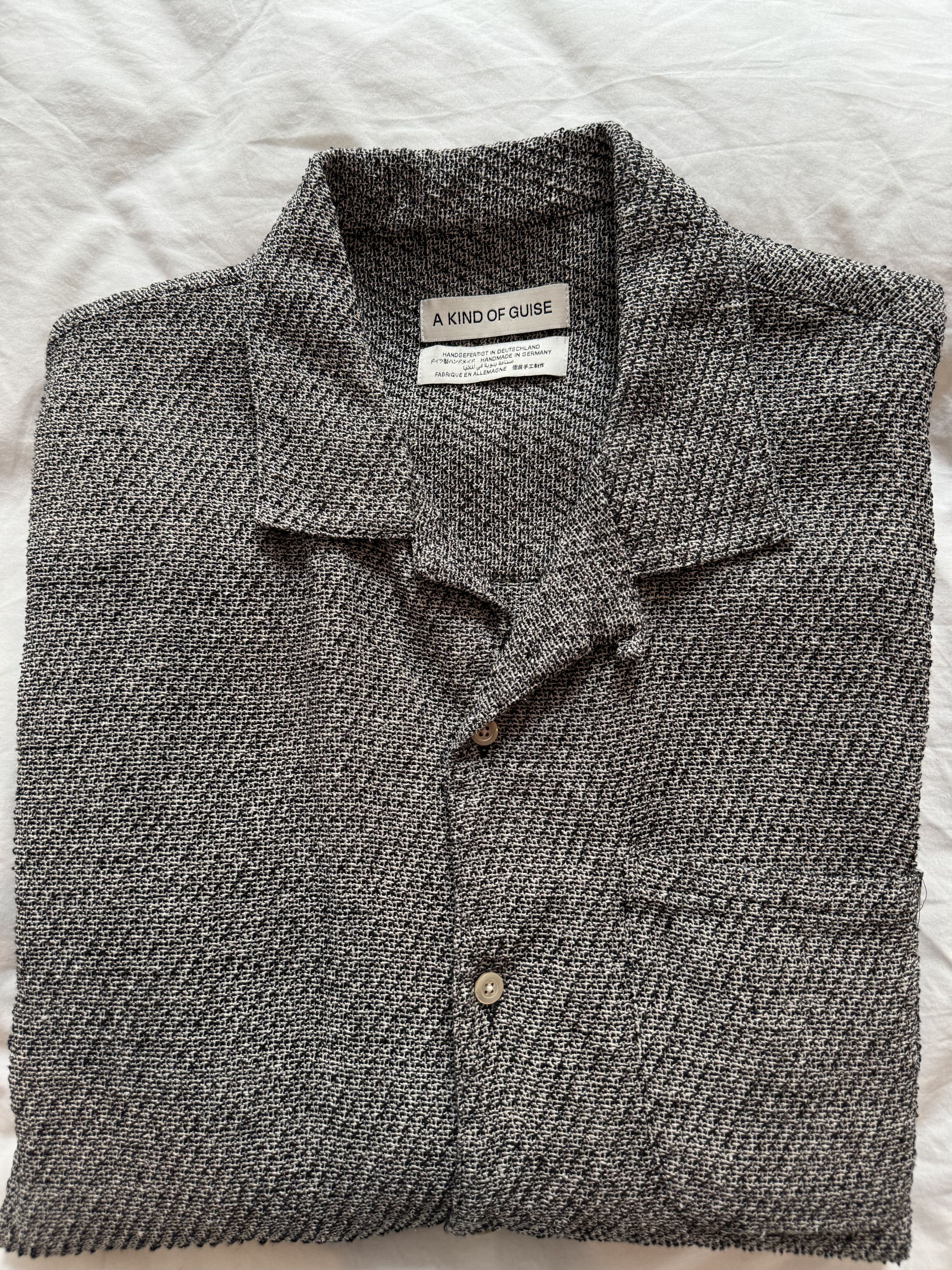 A Kind Of Guise Gioia Convertible-Collar Linen and Silk-Blend Shirt Size US XL / EU 56 / 4 - 3 Thumbnail