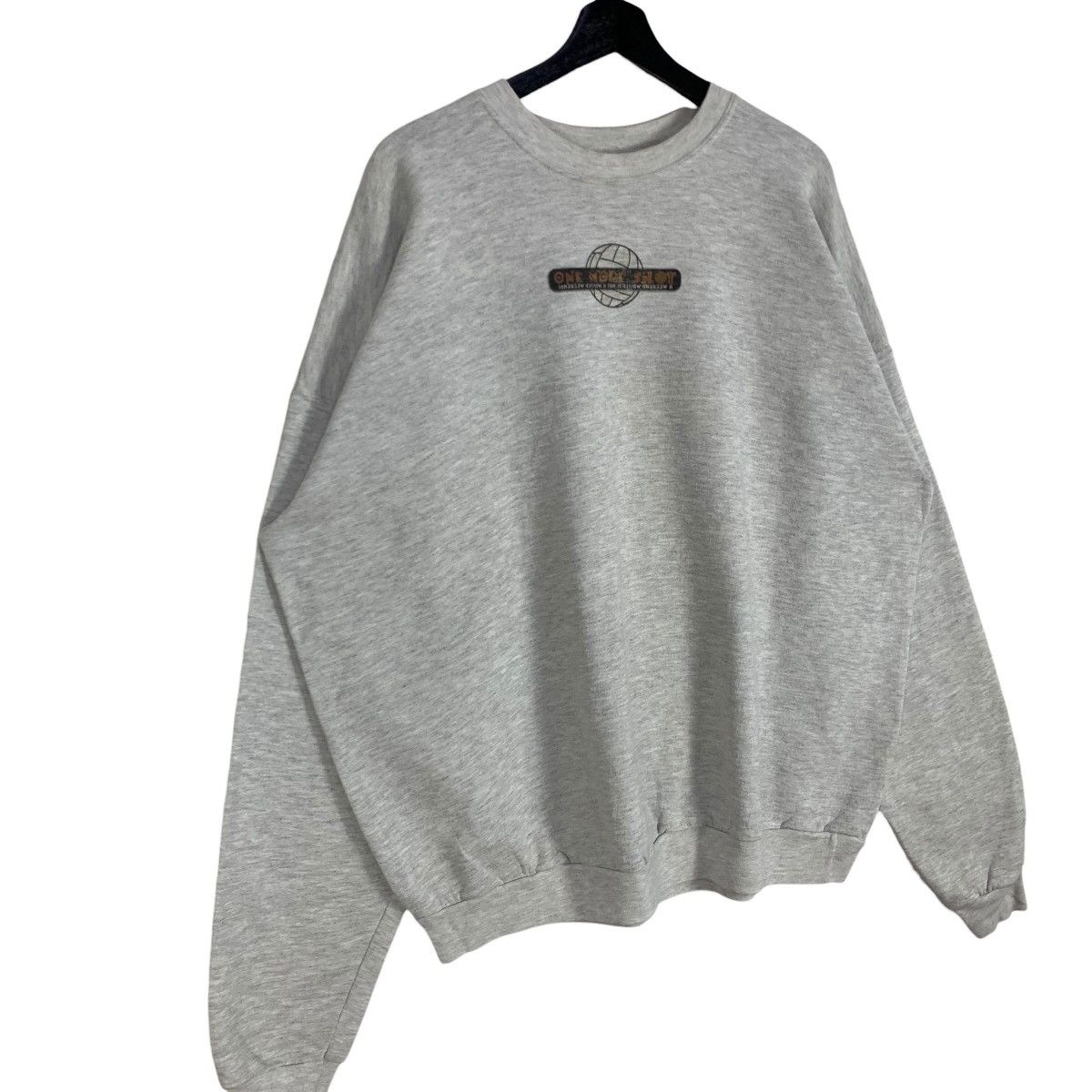 Vintage Vintage 90s No More Shot Drunker Sweatshirt Sweater Big Logo Size US XL / EU 56 / 4 - 3 Thumbnail