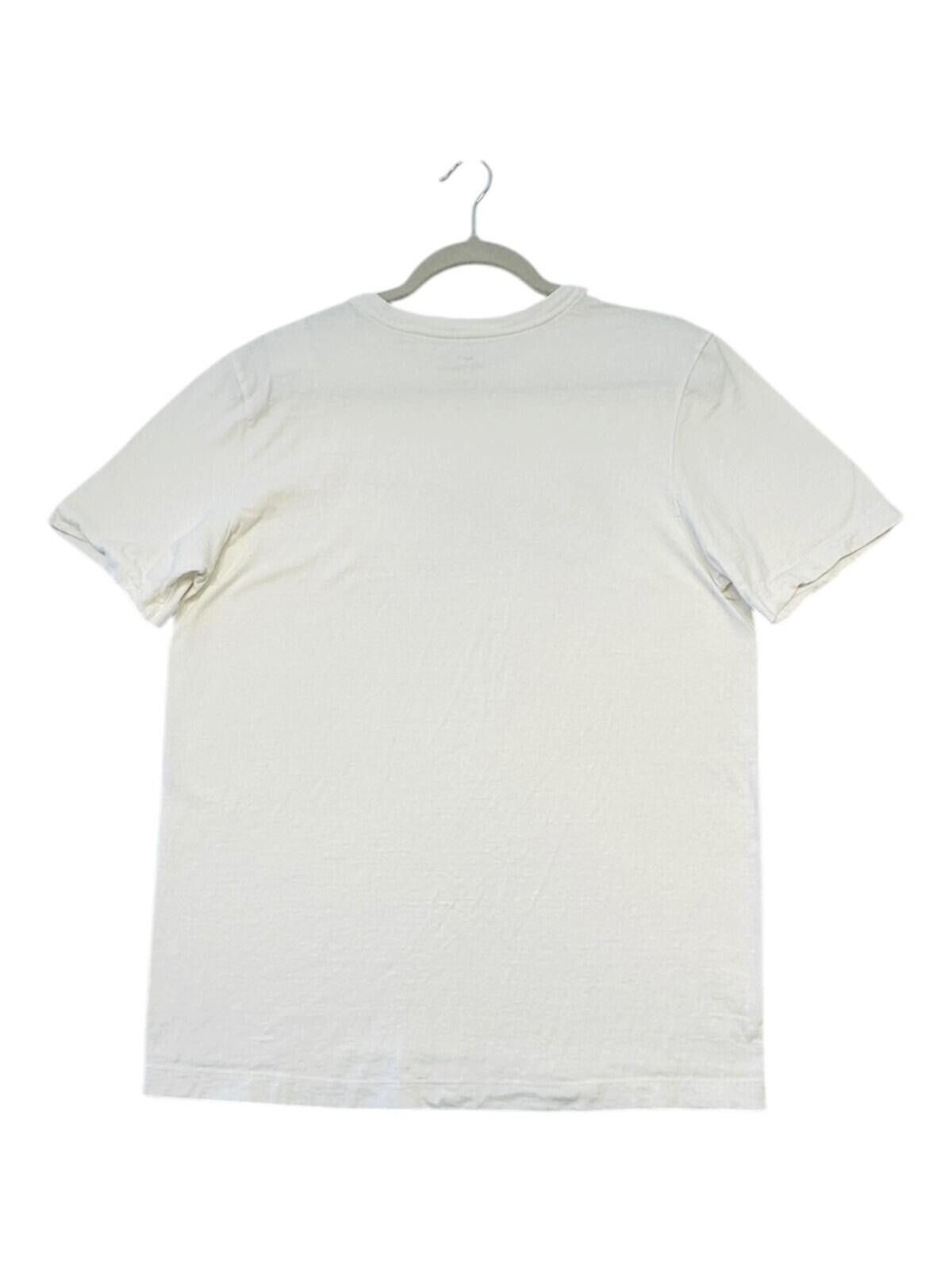 Nike Nike Running T-Shirt Men's UK Size M White Graphic Print Size US M / EU 48-50 / 2 - 6 Thumbnail