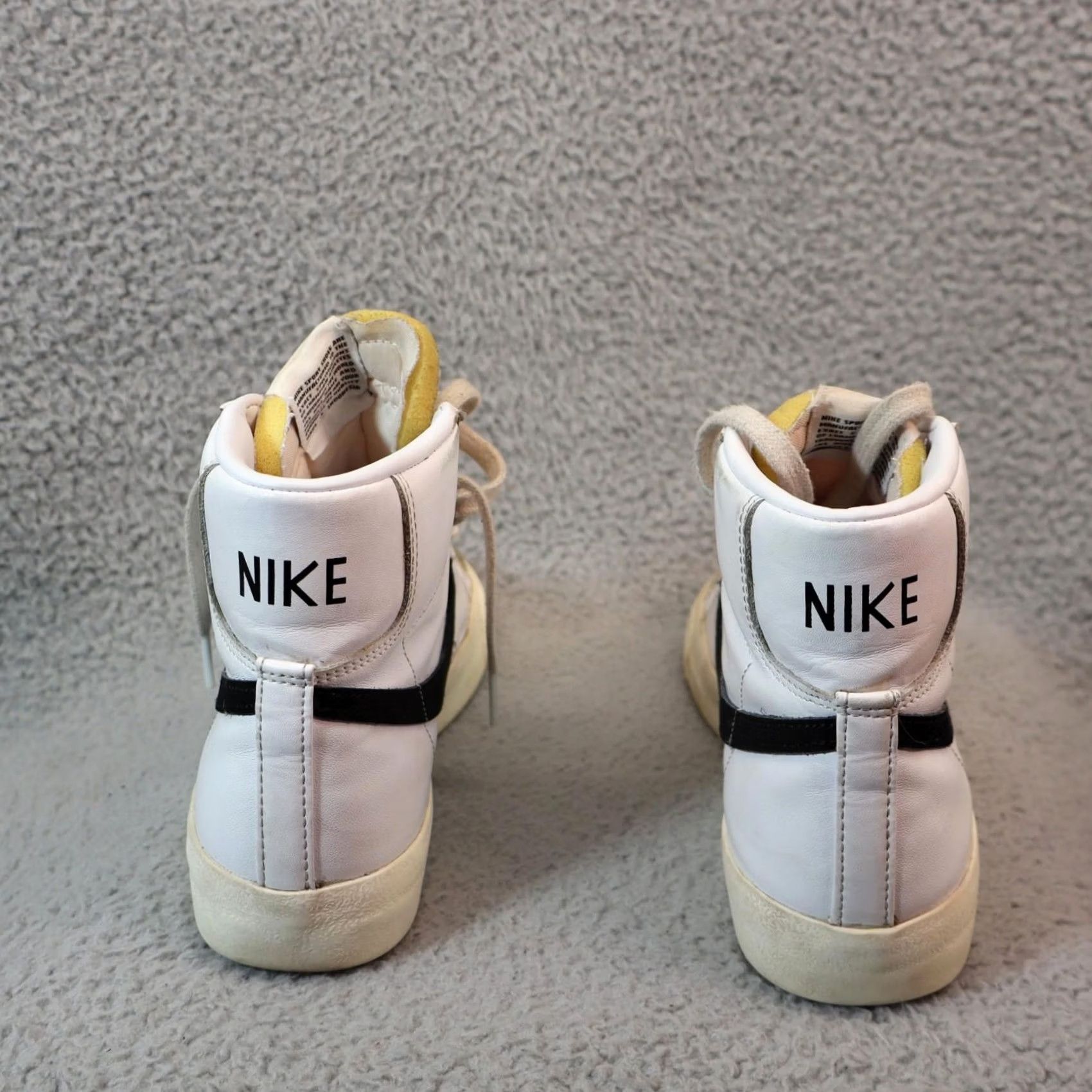 Nike Nike Womens Blazer Mid '77 Shoes White Blk US 9 Sneaker Casual Comfort Leather Lace Up CZ1055-100 Size M / US 6-8 / IT 42-44 - 5 Thumbnail