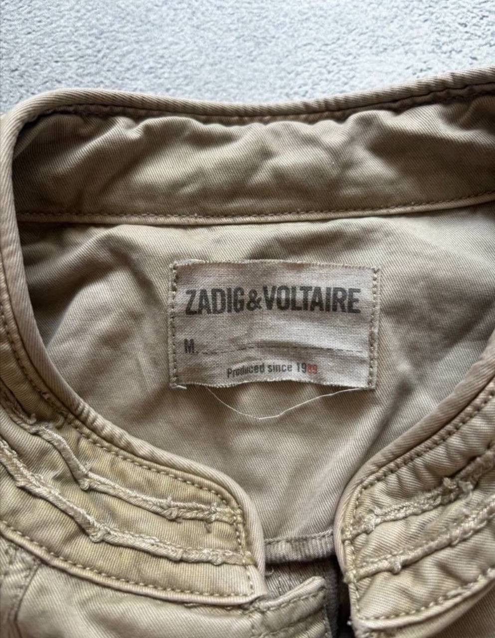 Vintage × Zadig & Voltaire Zadig Voltaire IF Six Was Nine style faded jacket Size US L / EU 52-54 / 3 - 7 Thumbnail