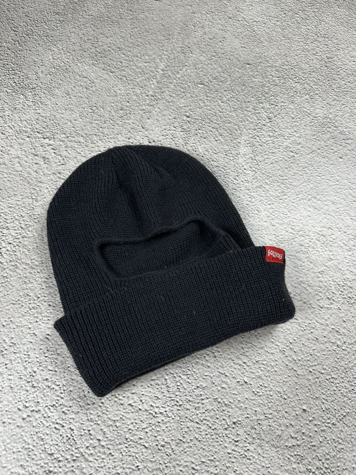 Japanese Brand Crazy Y2K Knit Balaclava SK8 Opium Gothic Drill Size ONE SIZE - 3 Thumbnail