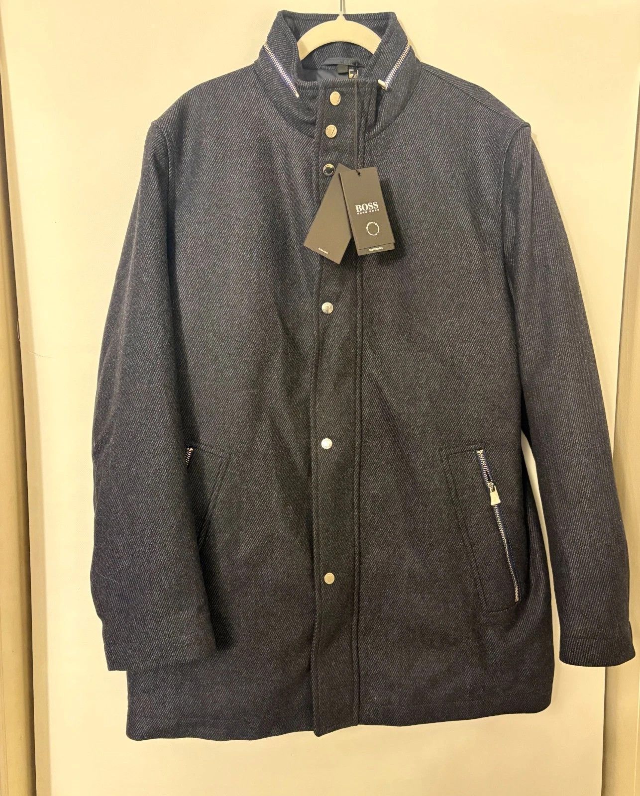 Hugo Boss Hugo Boss Camron Relaxed Fit Coat Size US XL / EU 56 / 4 - 3 Thumbnail