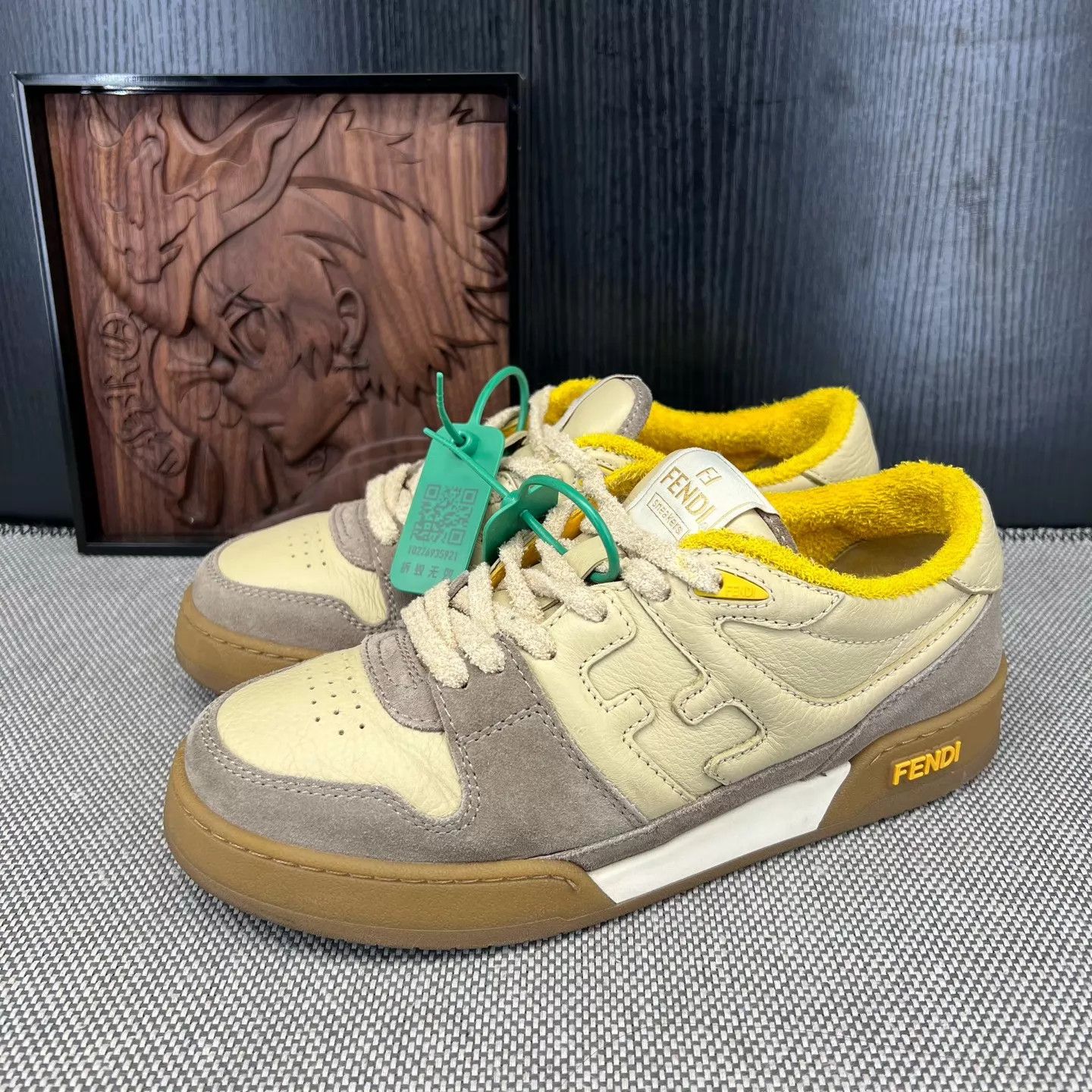Fendi Fendi Match Beige 6/40 New Shoes Size US 7 / EU 40 - 1 Thumbnail