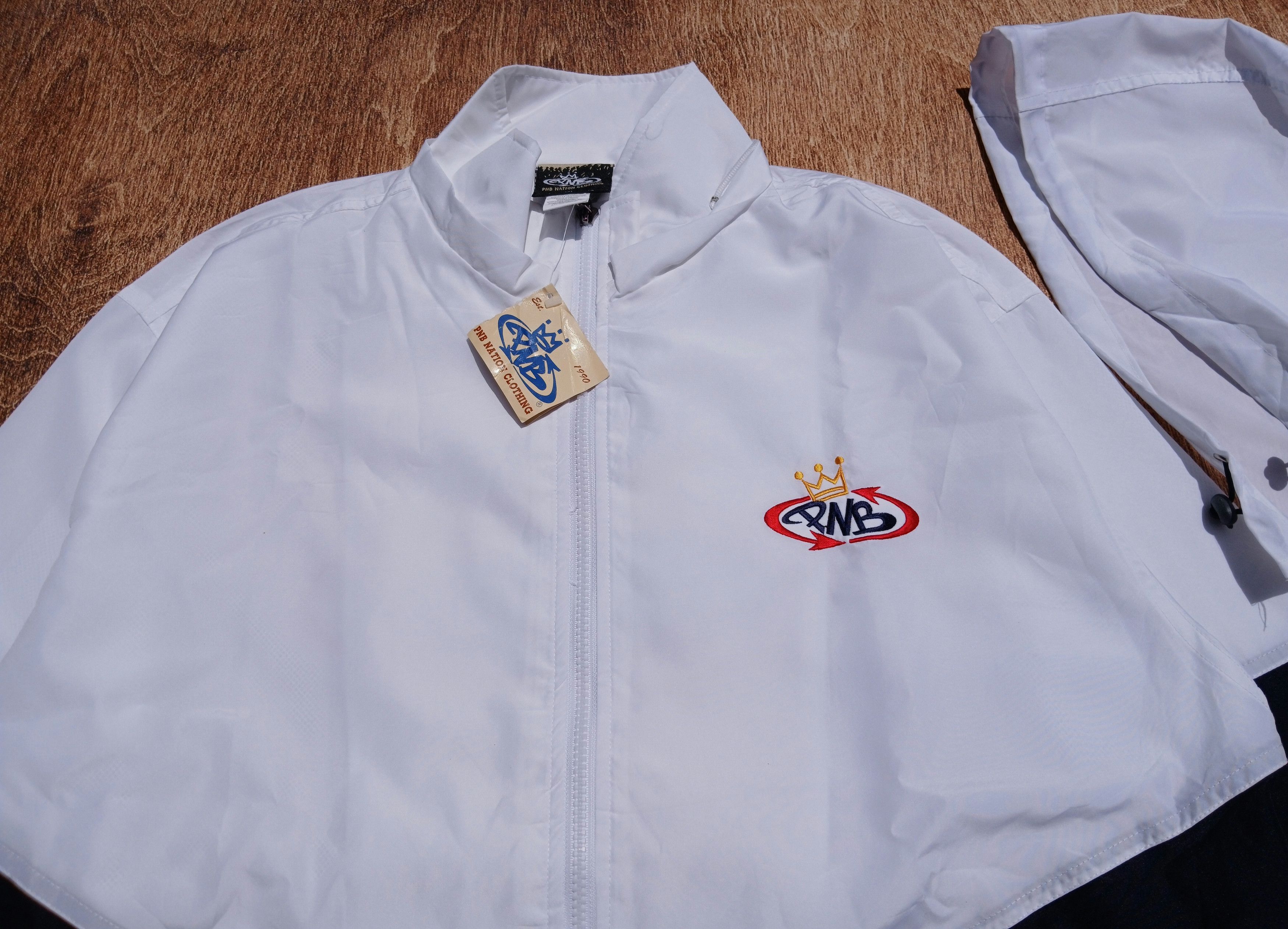 Rap Tees × Vintage ❌SOLD❌ Deadstock Vtg 90s PNB Nation Embroidery Hip Hop Size US XL / EU 56 / 4 - 4 Thumbnail