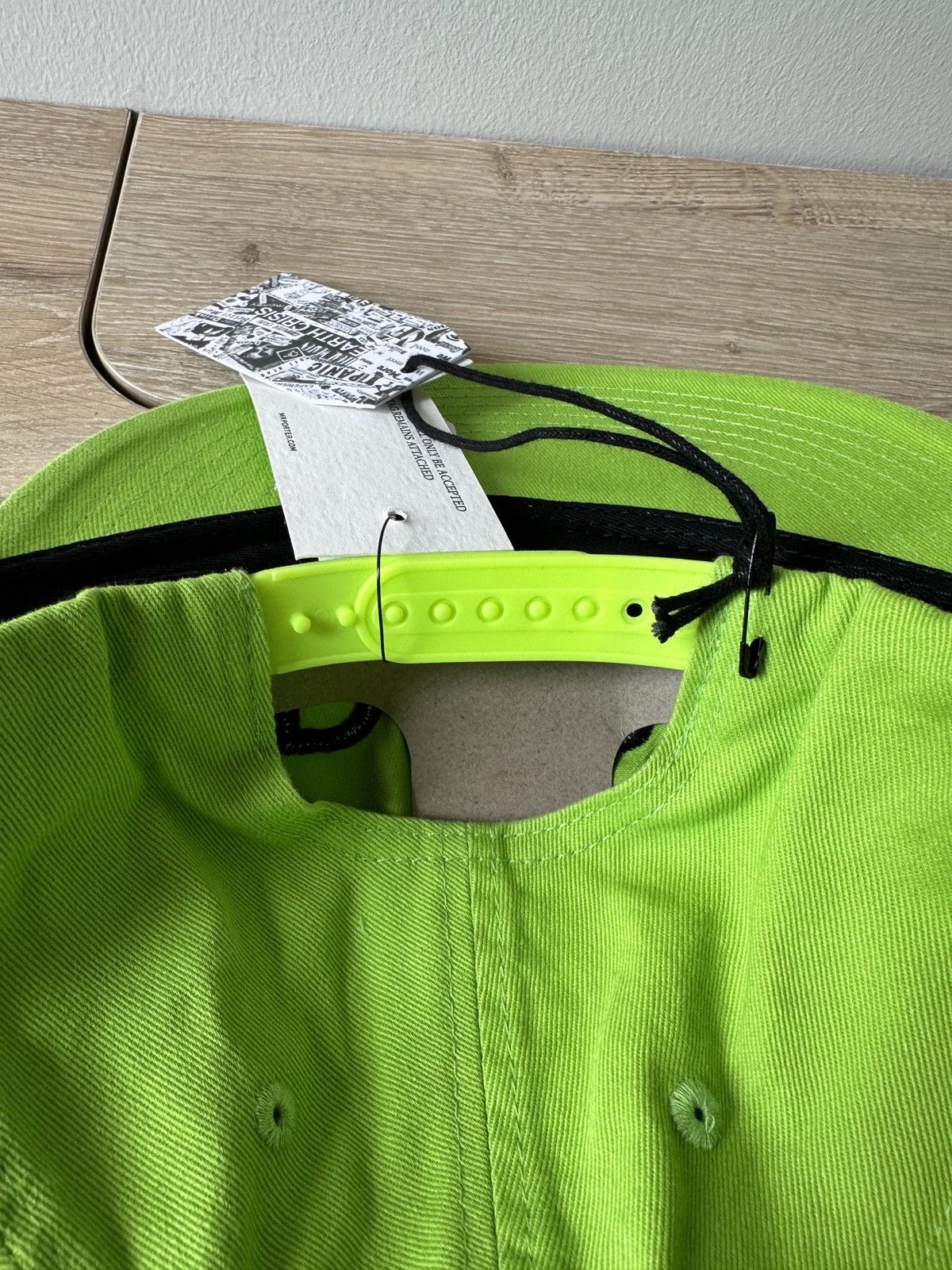 Gallery Dept. Gallery Dept. Logo Embroidered Hat Lime Green Size ONE SIZE - 6 Thumbnail
