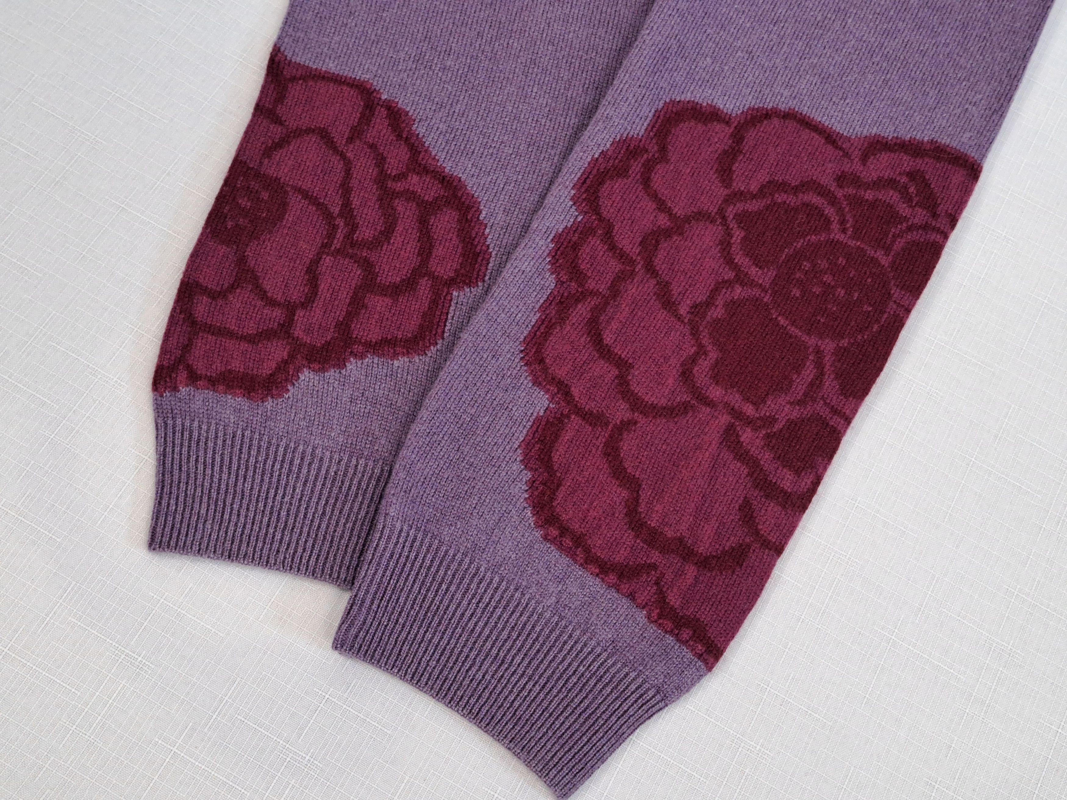 Etro ETRO long wool sweater with flowers. Size 42 Size XL / US 12-14 / IT 48-50 - 6 Thumbnail
