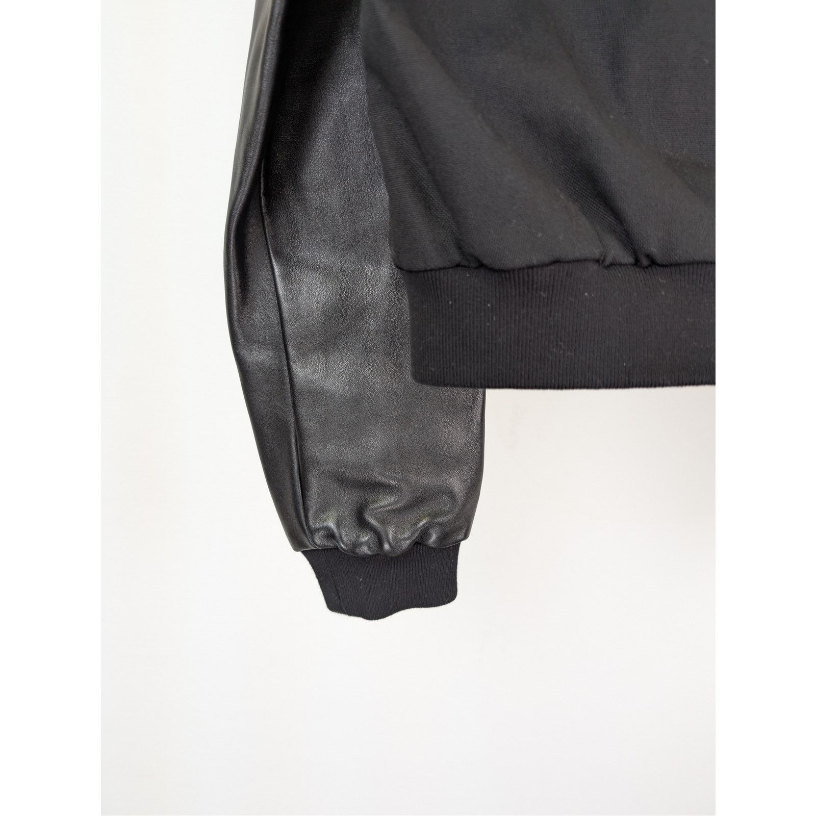 Saint Laurent Paris o1rshd1 CC20 Leather Bomber Jacket in Black Size US M / EU 48-50 / 2 - 15 Thumbnail