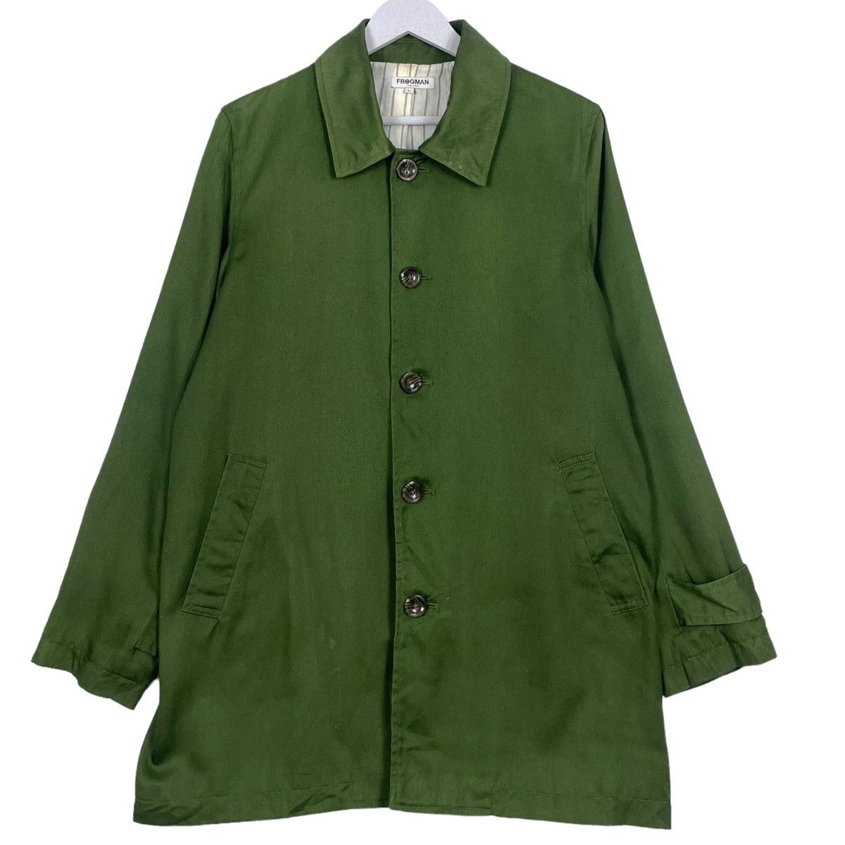 45rpm × Beauty Beast × Japanese Brand 💥FROGMAN TAILOR HUNTING SURVIVAL BUTTON JACKET Size US L / EU 52-54 / 3 - 1 Thumbnail