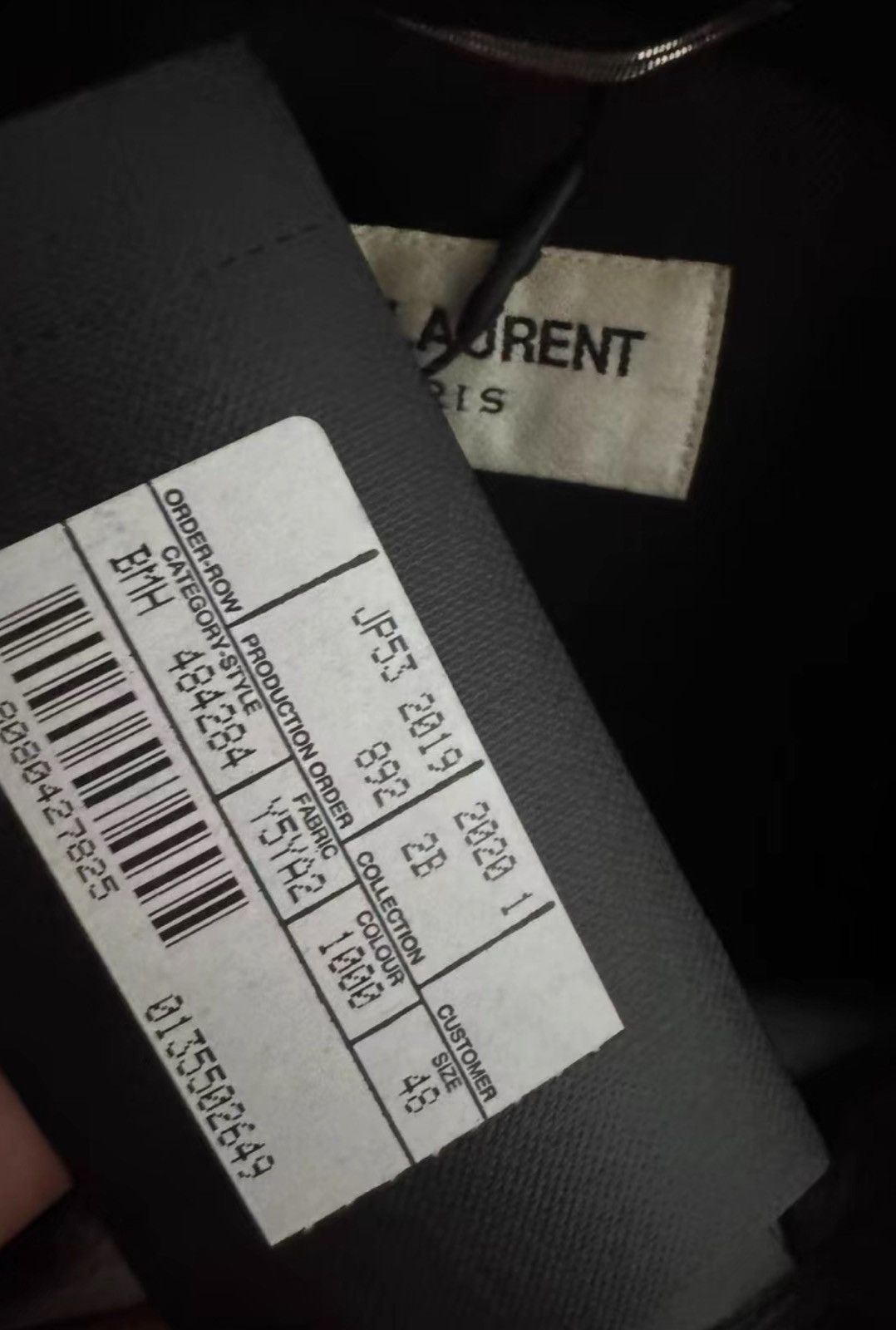 Saint Laurent Paris Saint Laurent SLP Authentic 19FW L01 Leather Jacket Size 48 Size US M / EU 48-50 / 2 - 3 Thumbnail