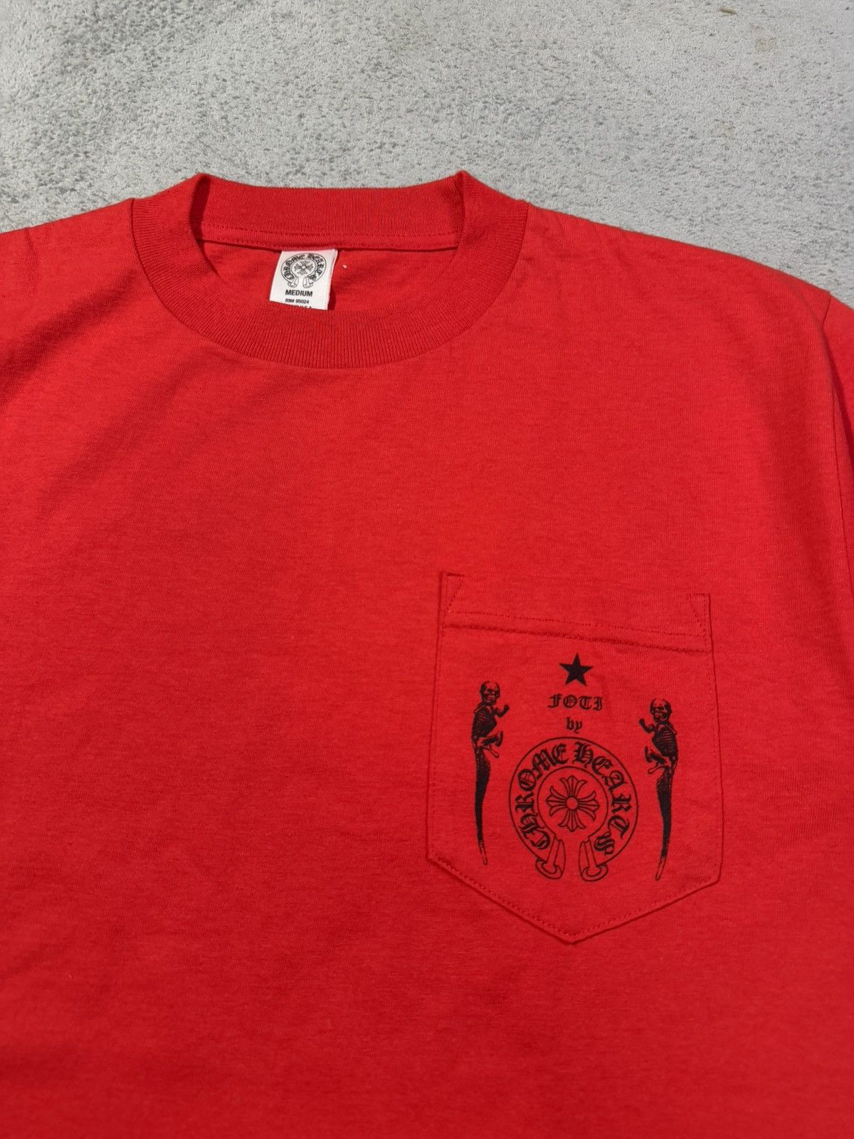 Chrome Hearts RARE! 2010s Jarvis FOTI Red Size US M / EU 48-50 / 2 - 8 Thumbnail