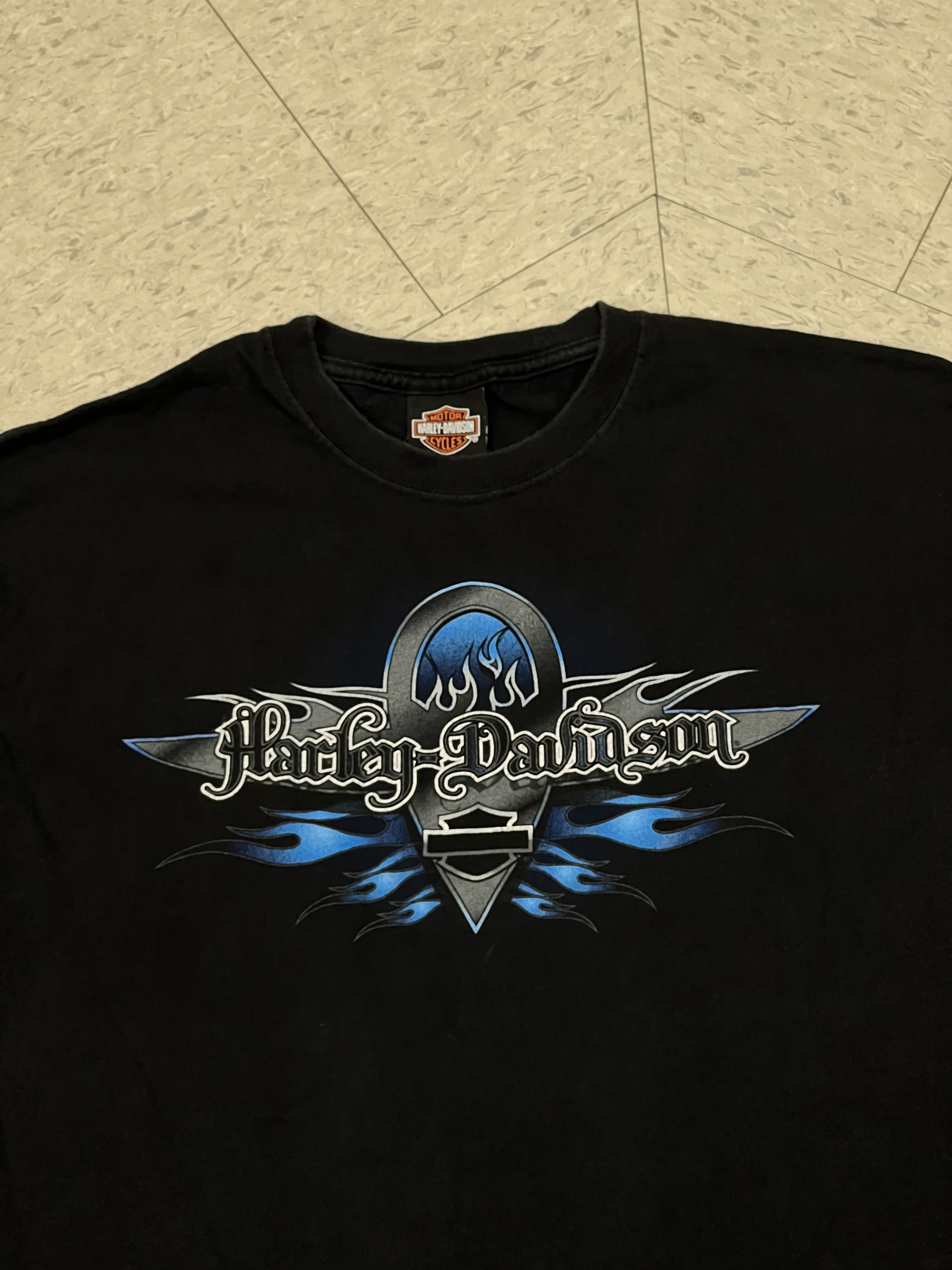 Harley Davidson × Vintage Harley Davidson Vintage Germnay 2000’s T-shirt Size US L / EU 52-54 / 3 - 2 Thumbnail
