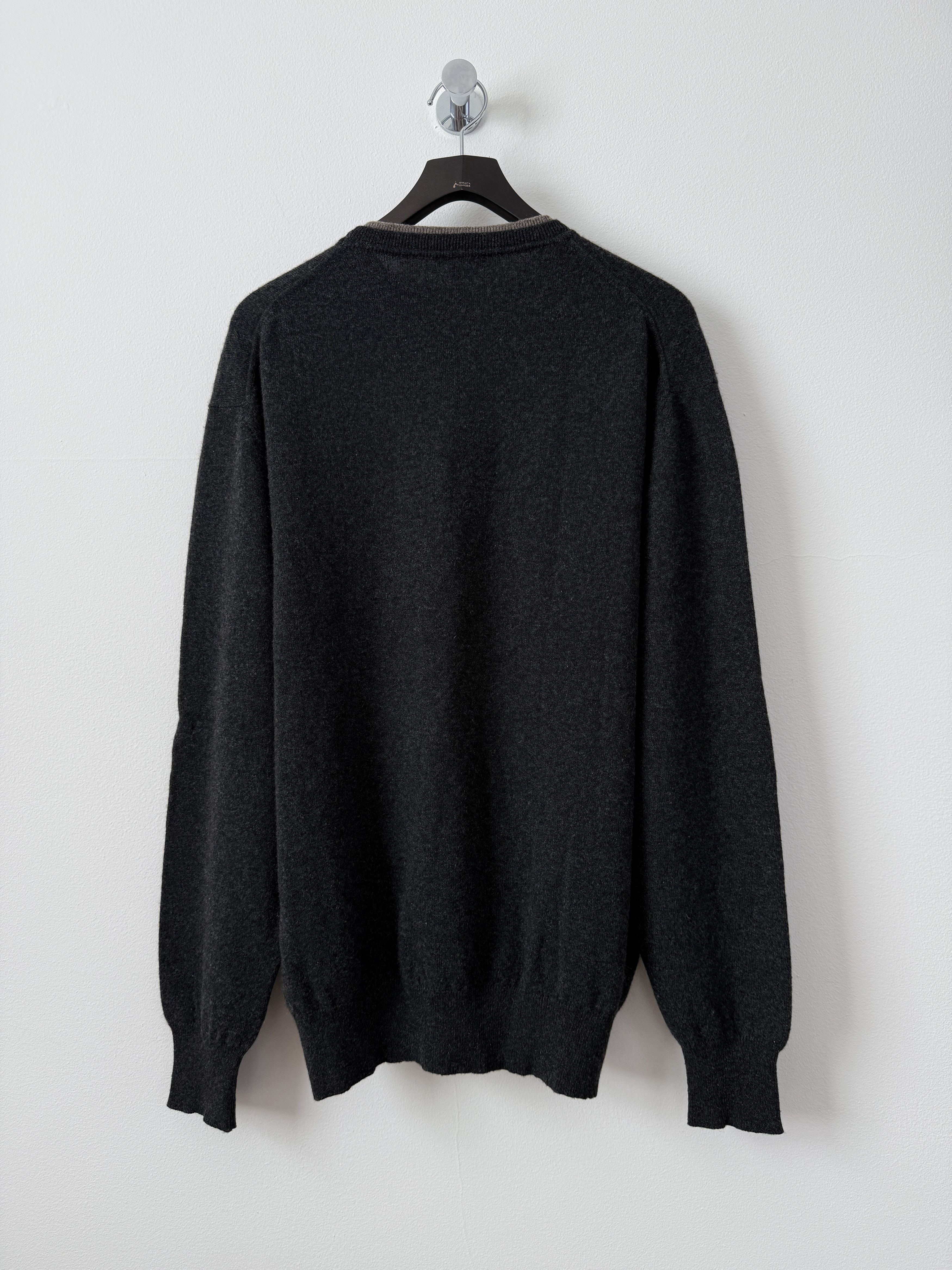 Ermenegildo Zegna Cashmere Sweater Size US L / EU 52-54 / 3 - 2 Thumbnail
