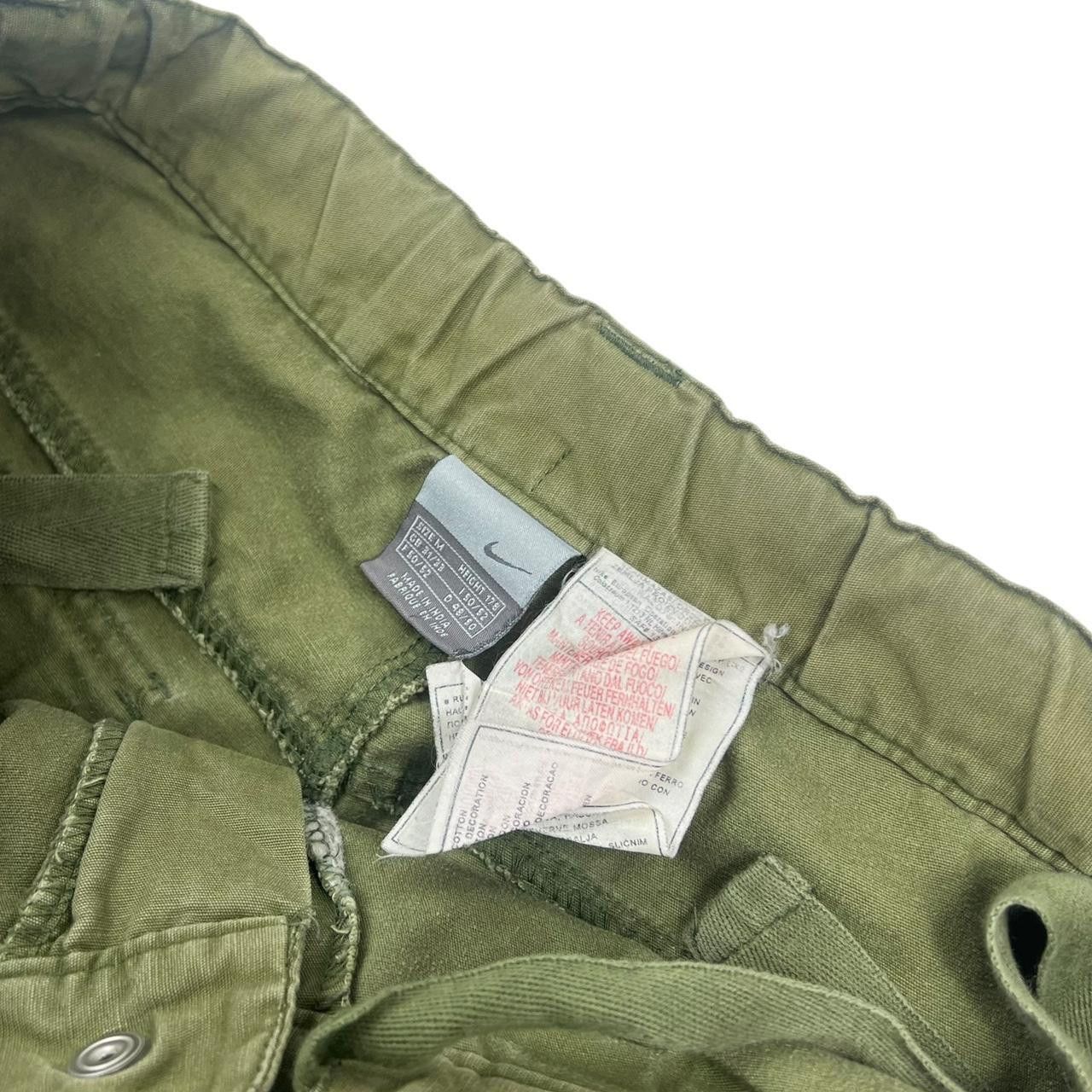 Nike Vintage 2000s Nike Cargo Trousers - Size Medium - Waist: 32 Size US 32 / EU 48 - 7 Thumbnail