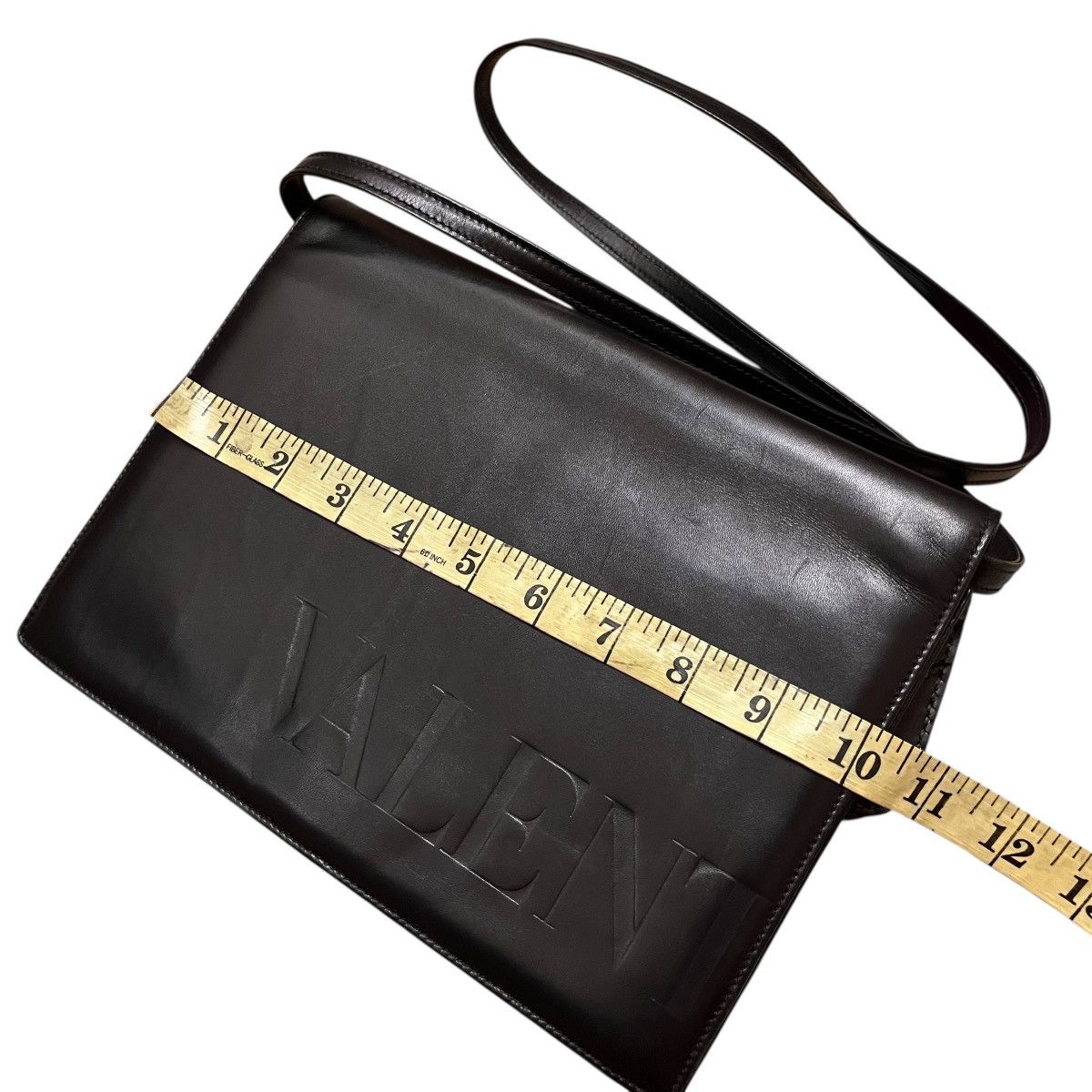 Valentino Authentic Vintage Valentino Garavani Leather Shoulder Bag Size ONE SIZE - 10 Thumbnail