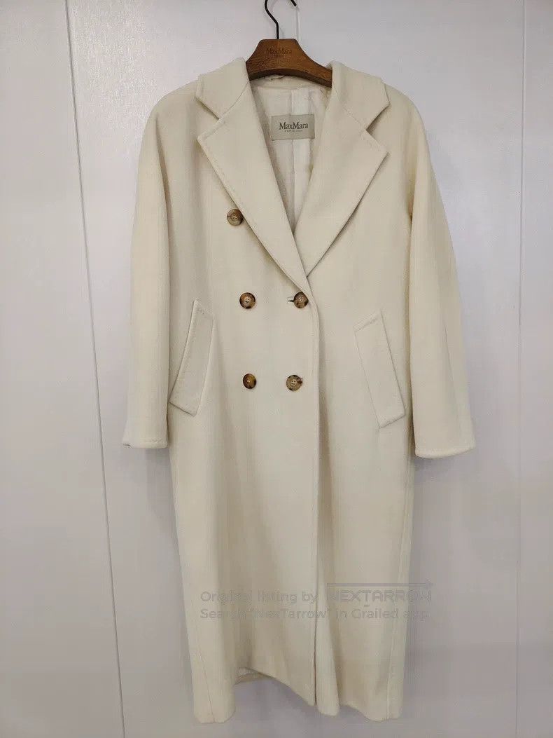Max Mara Max Mara Classic Loosely Fitted Double-Breasted Wool Coat Size S / US 4 / IT 40 - 1 Thumbnail