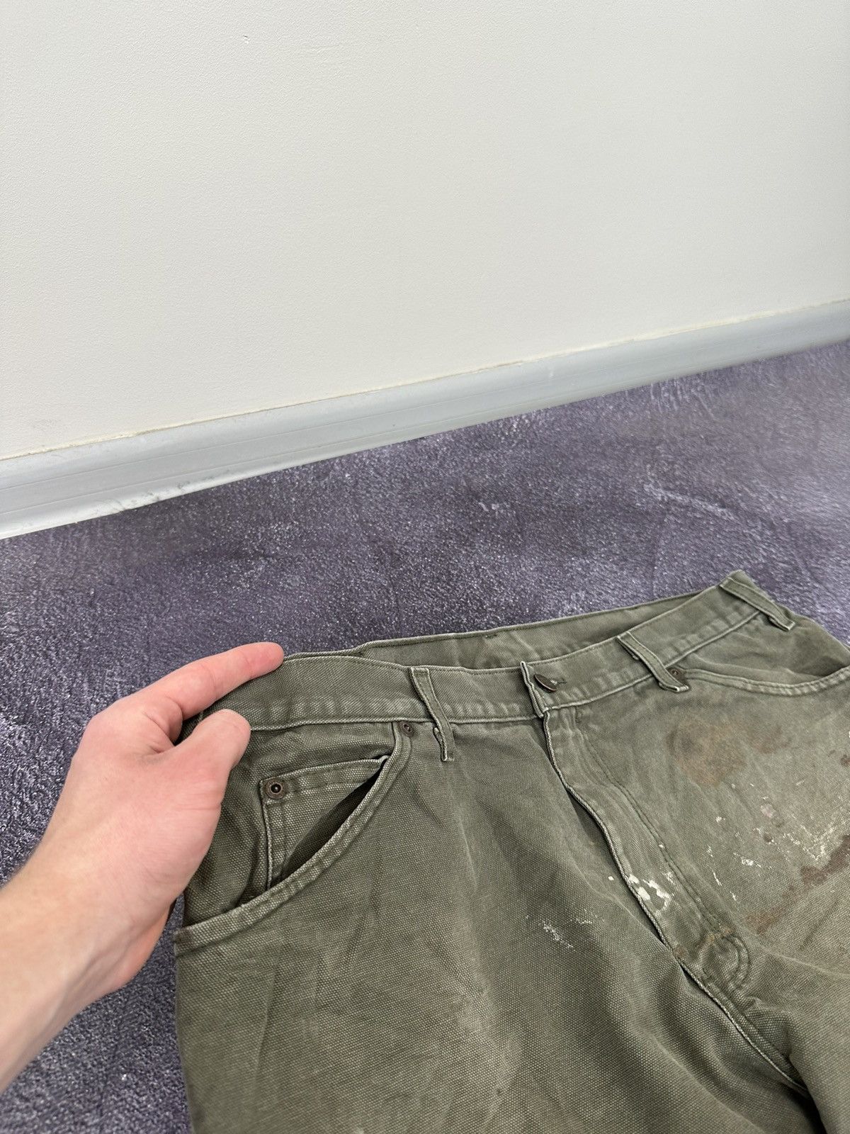 Dickies Vintage Dickies Distressed Opium USA Baggy Cargo Work Pants Size US 36 / EU 52 - 15 Thumbnail