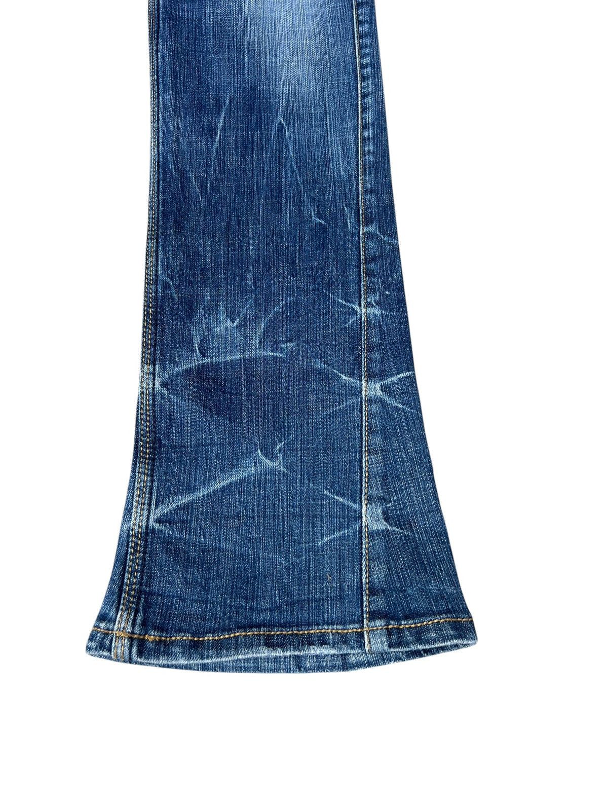 If Six Was Nine Clawmark Stretch Denim Nicole Hideaways Bootcut Jeans Size US 31 - 14 Thumbnail