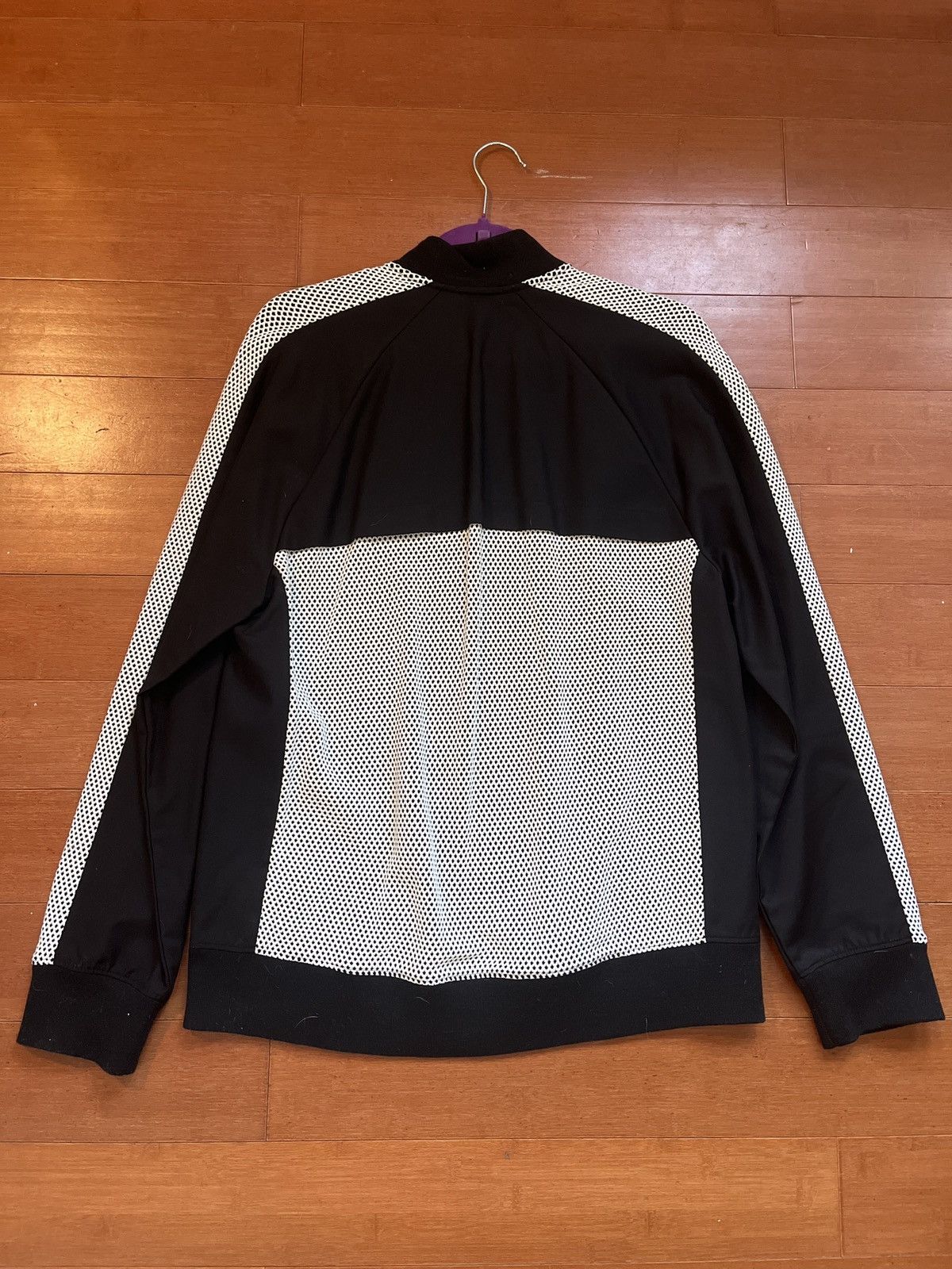 Club Monaco CLUB MONACO - SAMPLE BLACK/WHITE RACER BOMBER Size US M / EU 48-50 / 2 - 2 Thumbnail