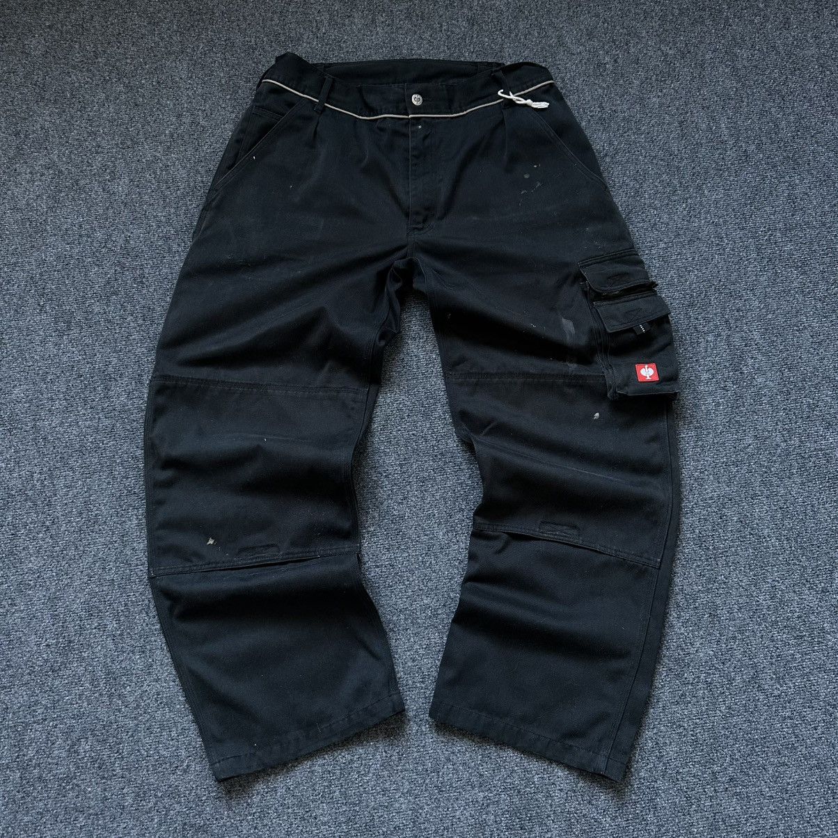 Carhartt VTG Engelbert Strauss Work Wear Pants Size 56 (40R) Trashed Size US 40 / EU 56 - 3 Thumbnail