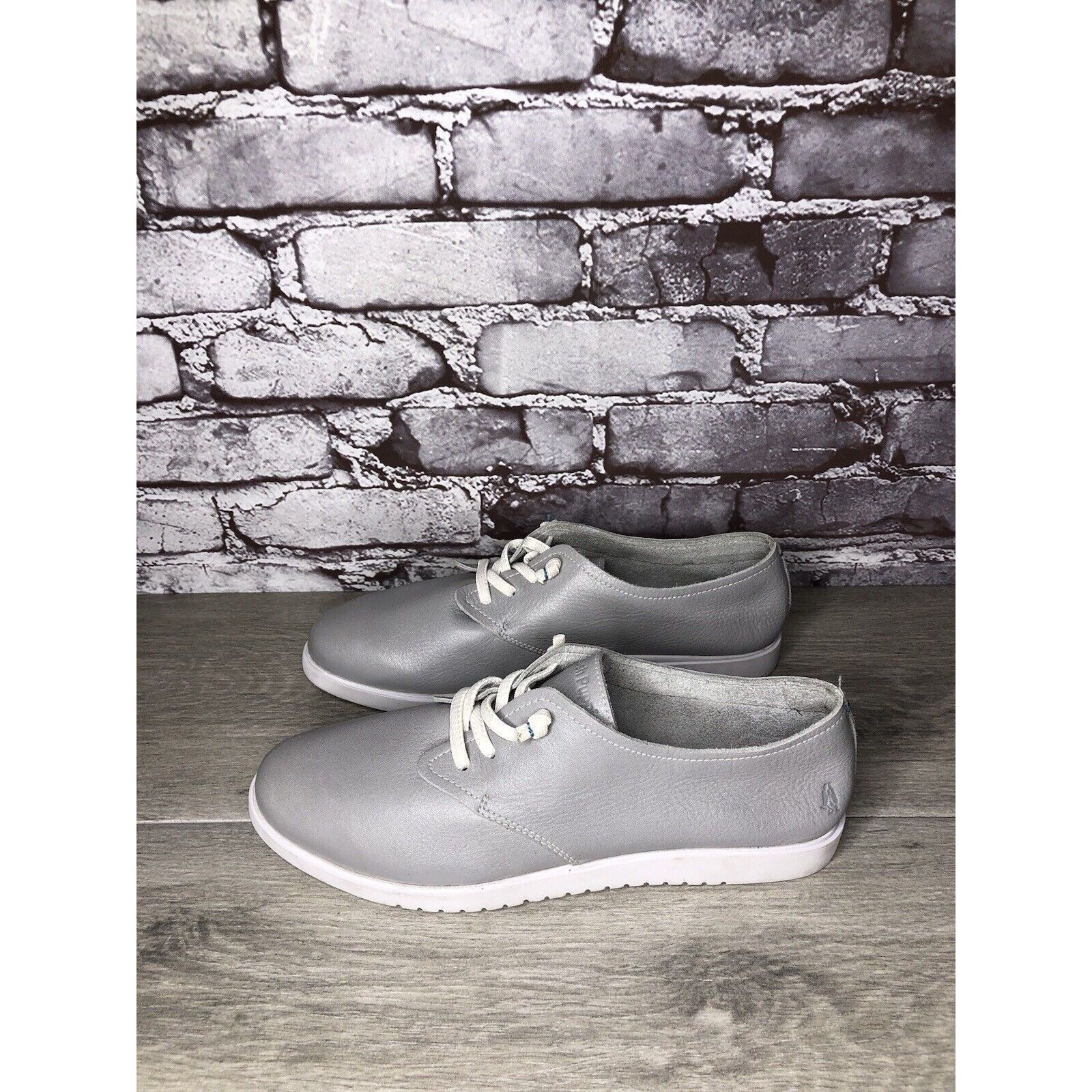 Hush Puppies Hush Puppies Bounce Plus Gray Leather Lightweight Sneakers W Size US 12 / IT 42 - 16 Thumbnail