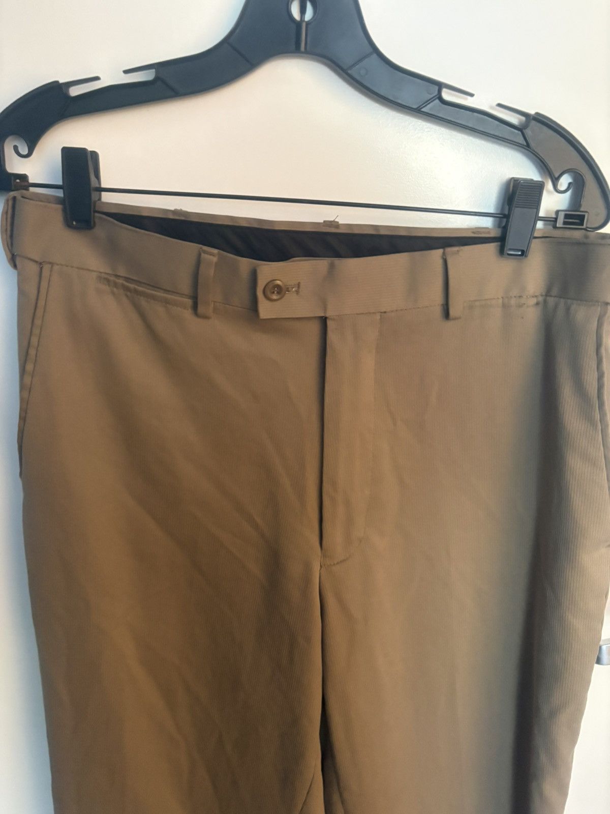 Other Braggi Louis Raphael Brown Dress Pants Straight Leg Size 32 Size 34S - 2 Thumbnail