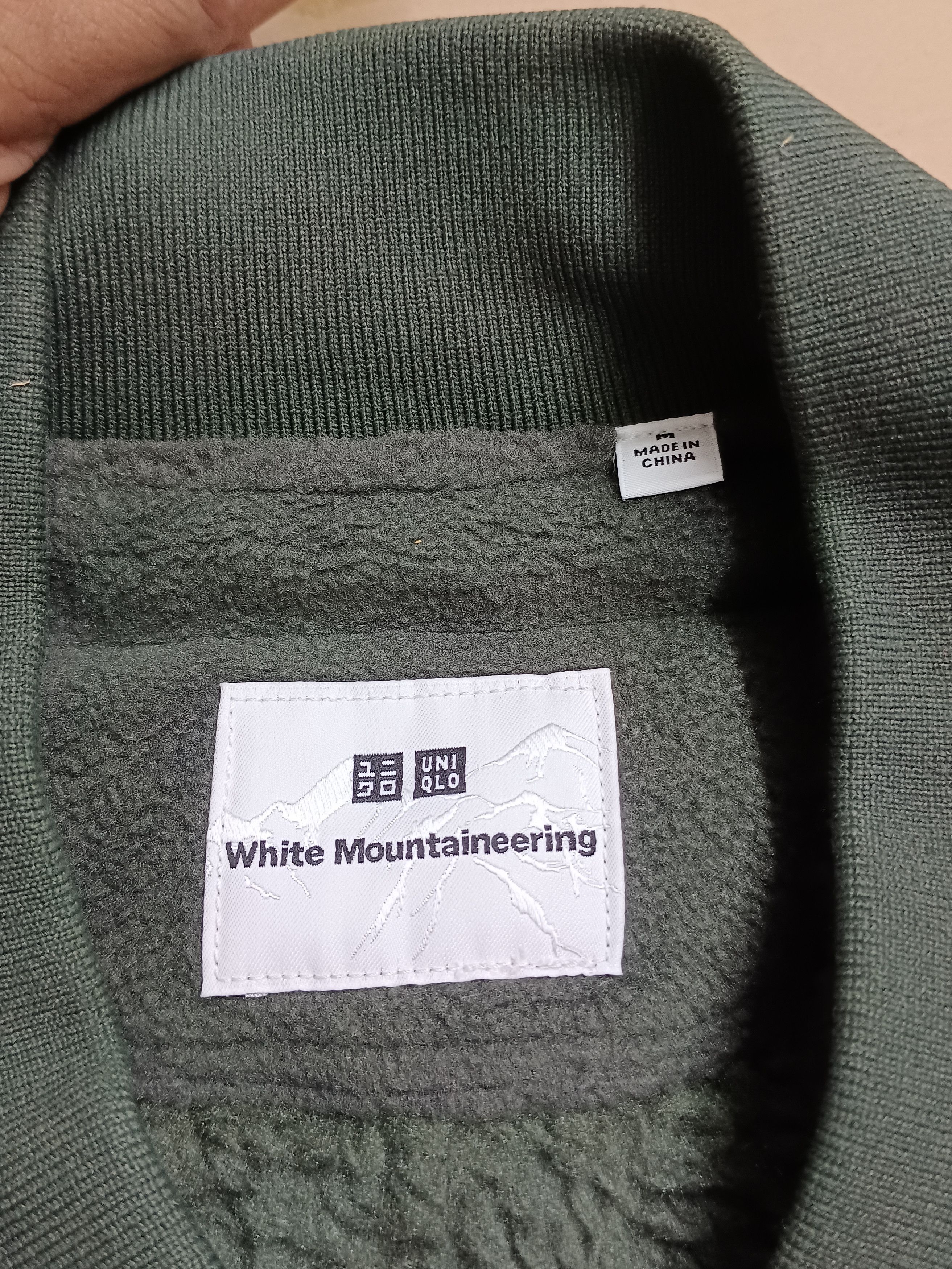 Uniqlo × White Mountaineering Uniqlo x White Mountaineering Fleece Oversized Jacket Size US M / EU 48-50 / 2 - 8 Thumbnail