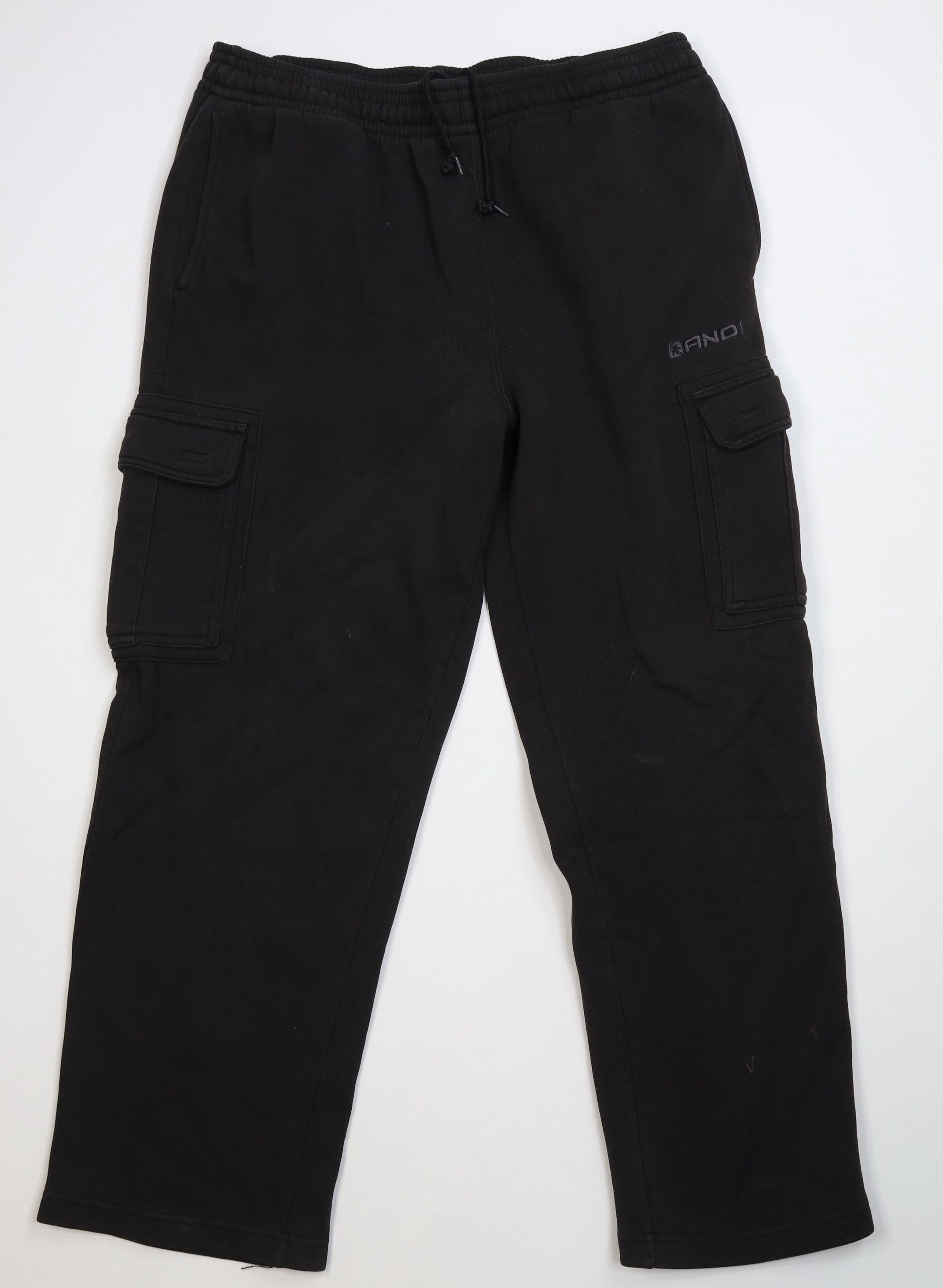 Vintage Vintage Y2K AND1 And One Basketball Wide Leg Sweatpants Size US 38 / EU 54 - 1 Thumbnail