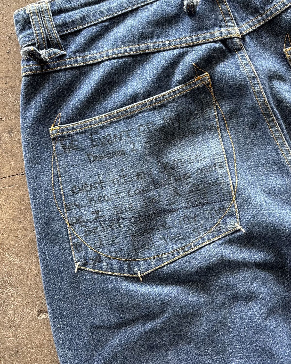 Makaveli Makaveli 2Pac Shakur Denim Jeans Size US 34 / EU 50 - 9 Thumbnail