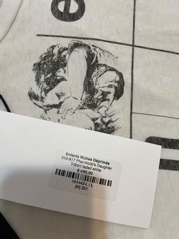 Enfants Riches Deprimes Enfants Riches Deprimes 25ss Pharmicist’s Daughter tee-dmc99 Size US L / EU 52-54 / 3 - 3 Thumbnail