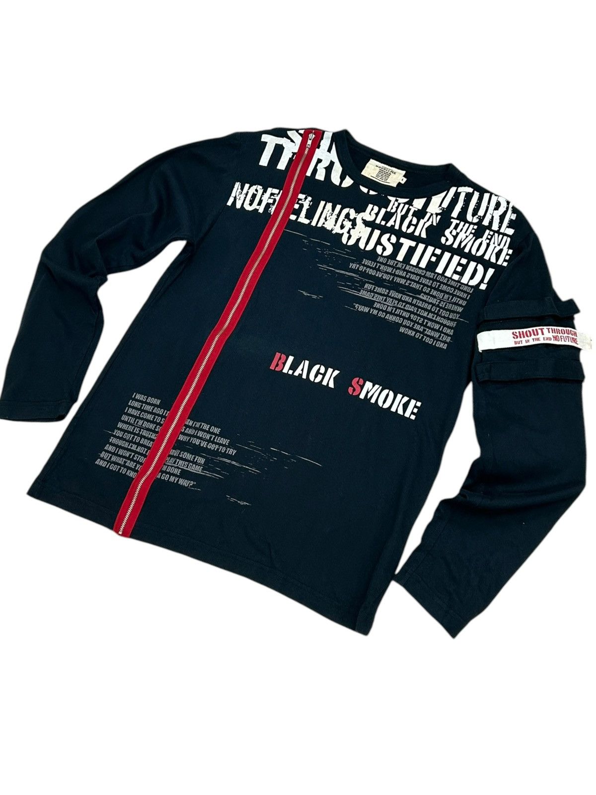 Designer × Japanese Brand Forty Five Do Call Me W/ Vintage Various Text Elements Size US M / EU 48-50 / 2 - 2 Thumbnail