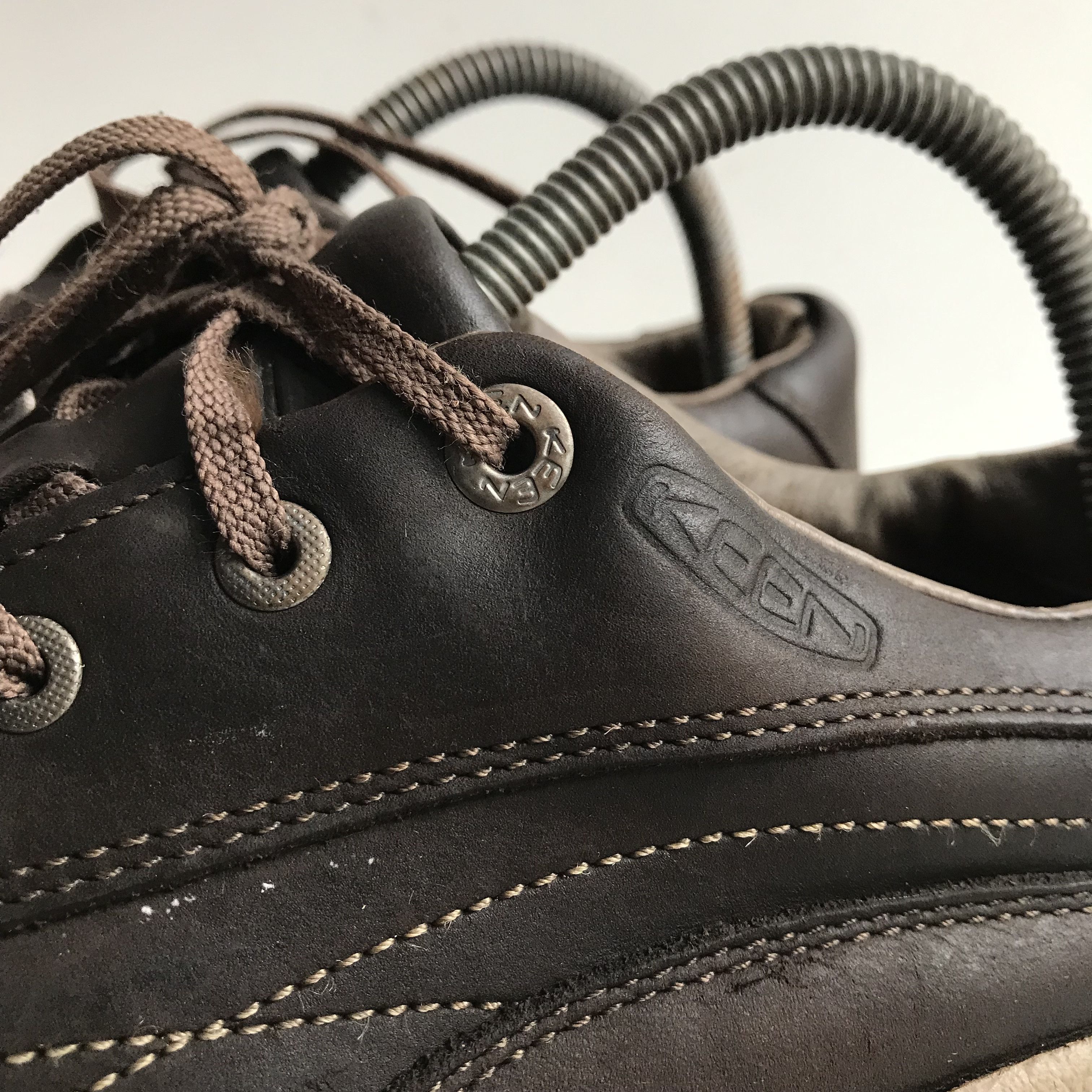 KEEN Vintage KEEN Toyah Brown Leather Oxfords Size US 7 / EU 40 - 9 Thumbnail