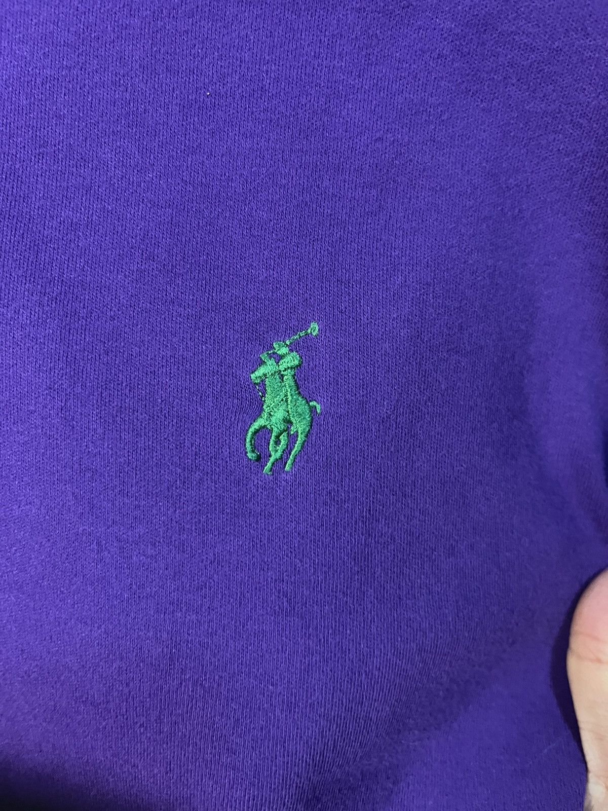Polo Ralph Lauren Vintage Polo Ralph Lauren Purple Polo Shirt (Sz L) Size US L / EU 52-54 / 3 - 5 Thumbnail