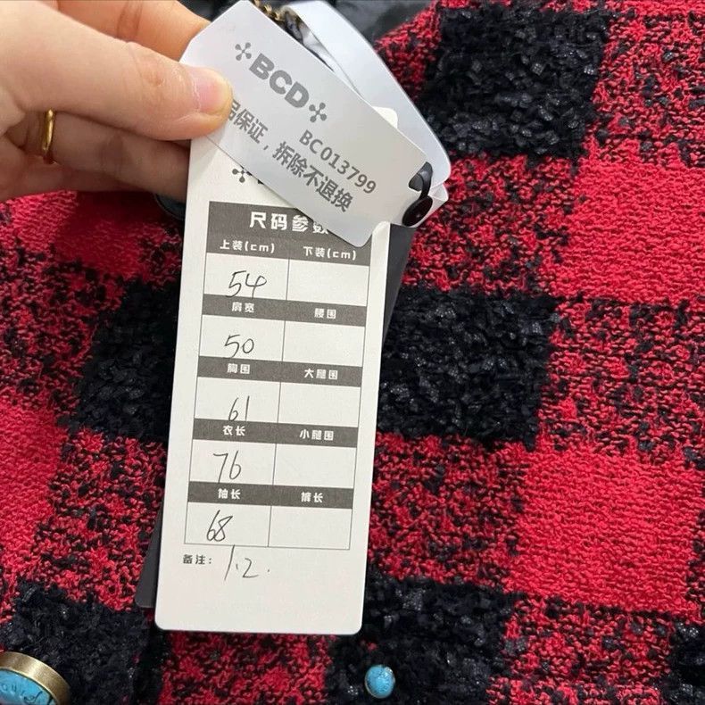 Louis Vuitton Louis Vuitton Red and Black Check Jacket-2506 Size US L / EU 52-54 / 3 - 6 Thumbnail