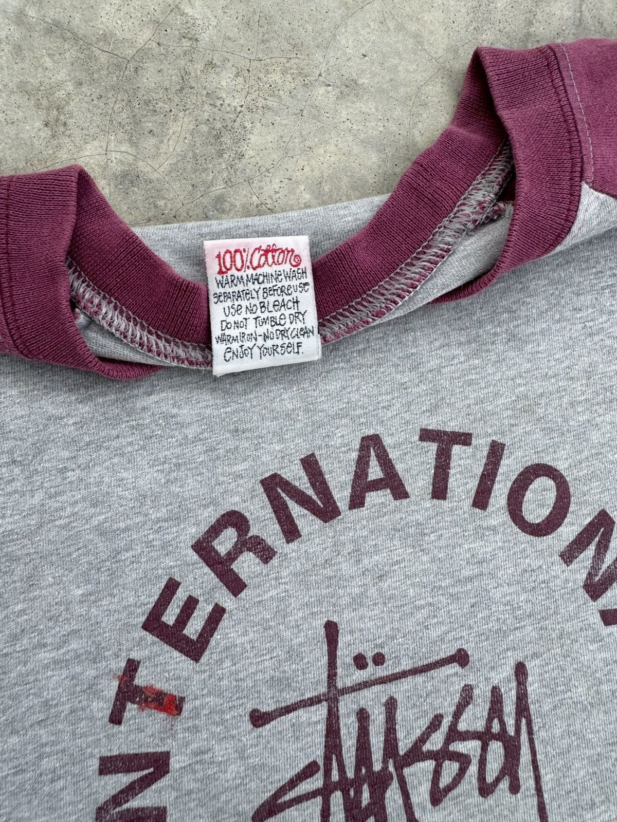 Stussy Vintage Stussy International s80 Tshirt Size US M / EU 48-50 / 2 - 4 Thumbnail