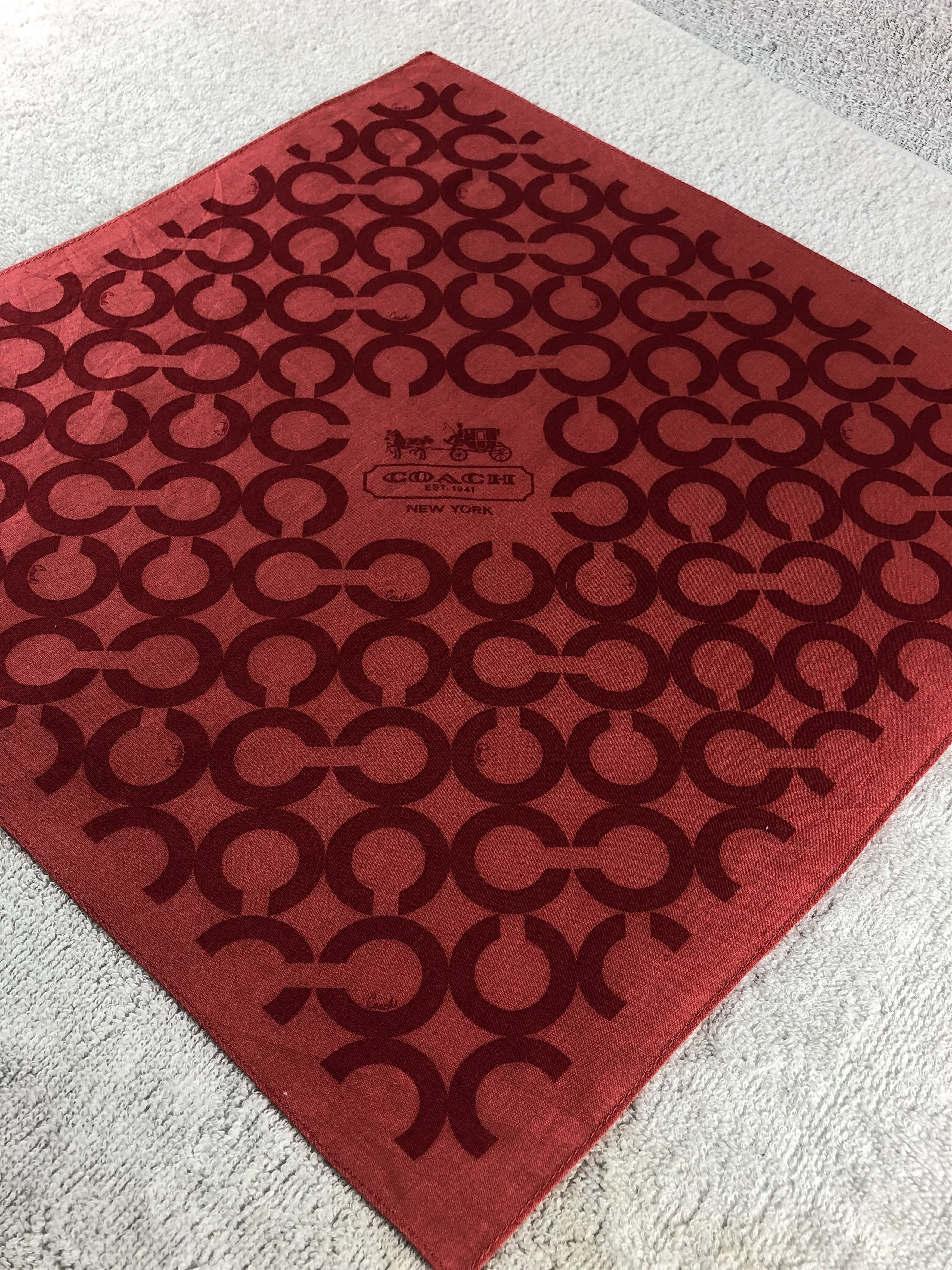 Coach Coach Handkerchief / Bandana / Neckerchief Size ONE SIZE - 4 Thumbnail