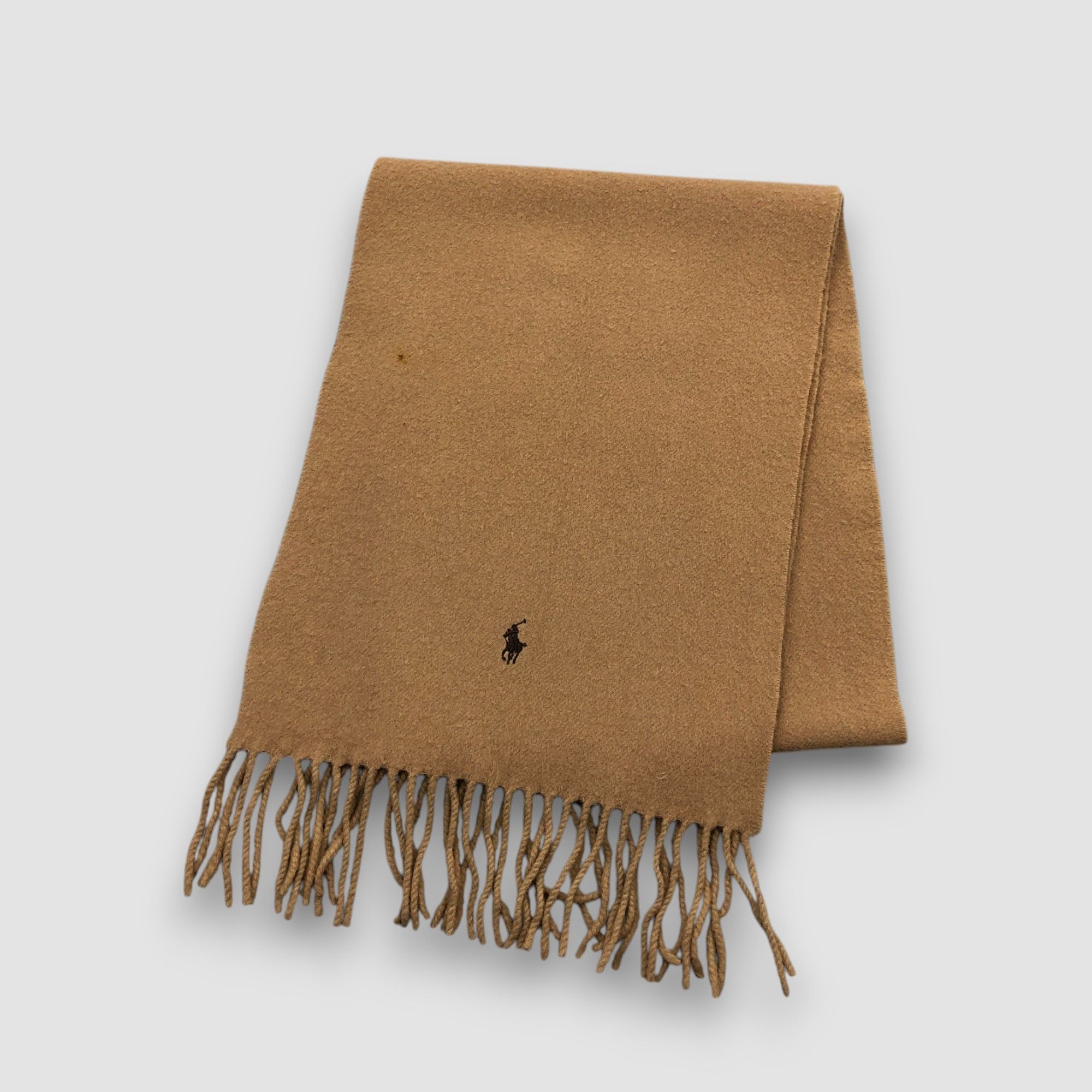 Polo Ralph Lauren Vintage Polo Ralph Lauren Scarf Muffler Wool Scarves Size ONE SIZE - 3 Thumbnail