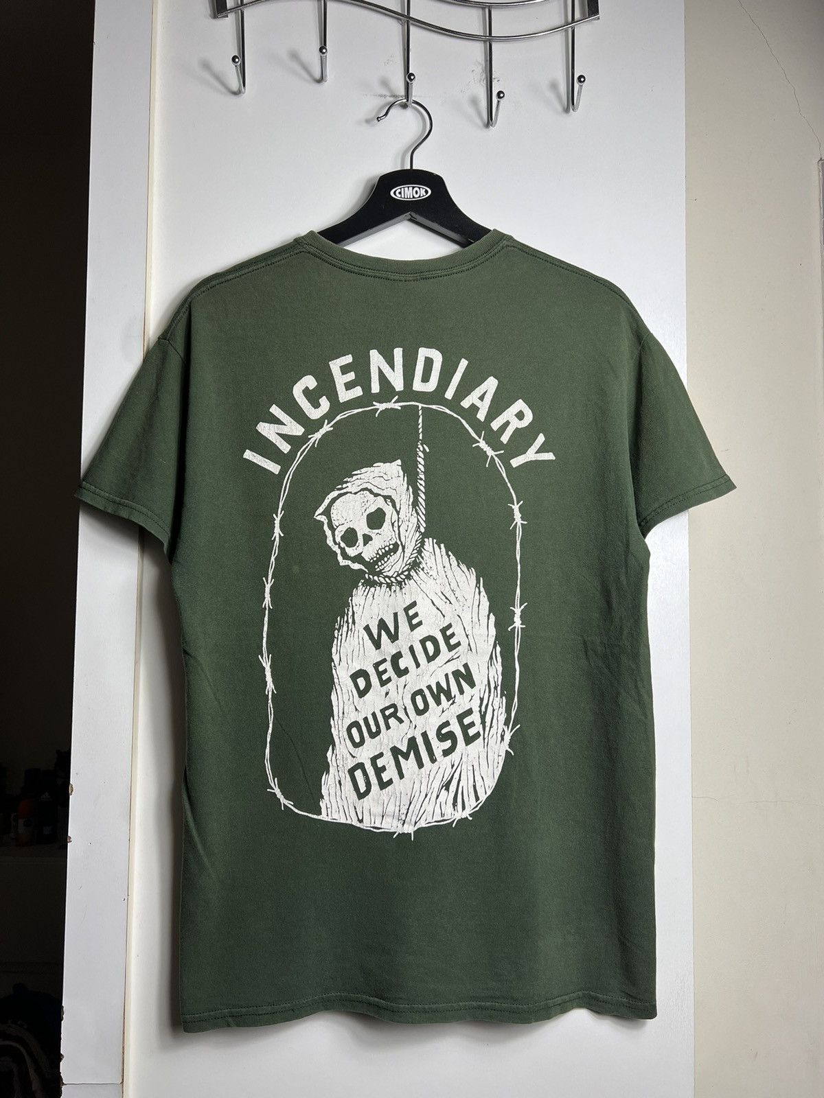 Band Tees × Vintage Vintage 2000s Incendiary Hardcore Band Tee Size US M / EU 48-50 / 2 - 1 Thumbnail