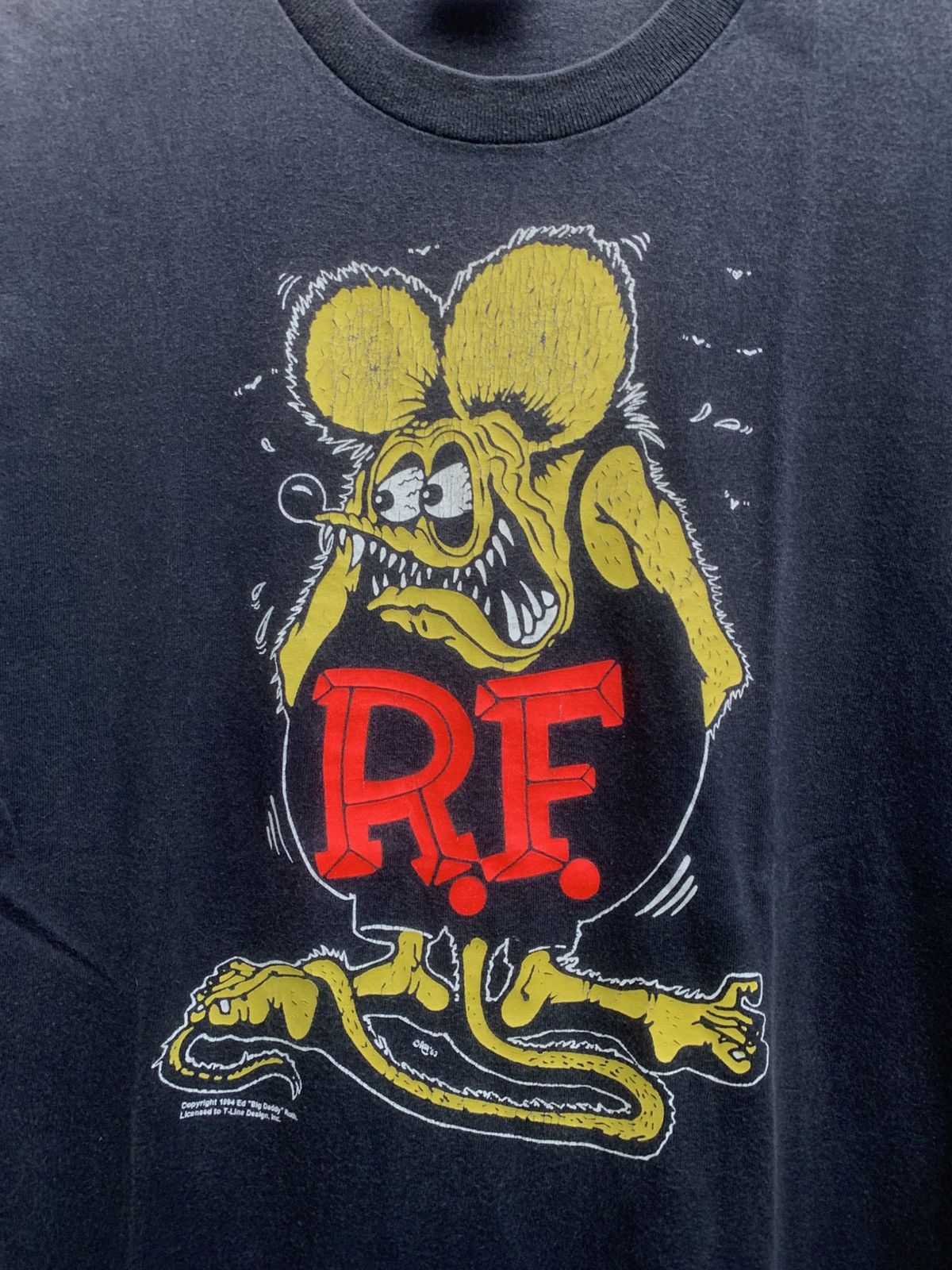 Vintage VINTAGE 90s ED ROTH RAT FINK TEE Size US M / EU 48-50 / 2 - 7 Thumbnail