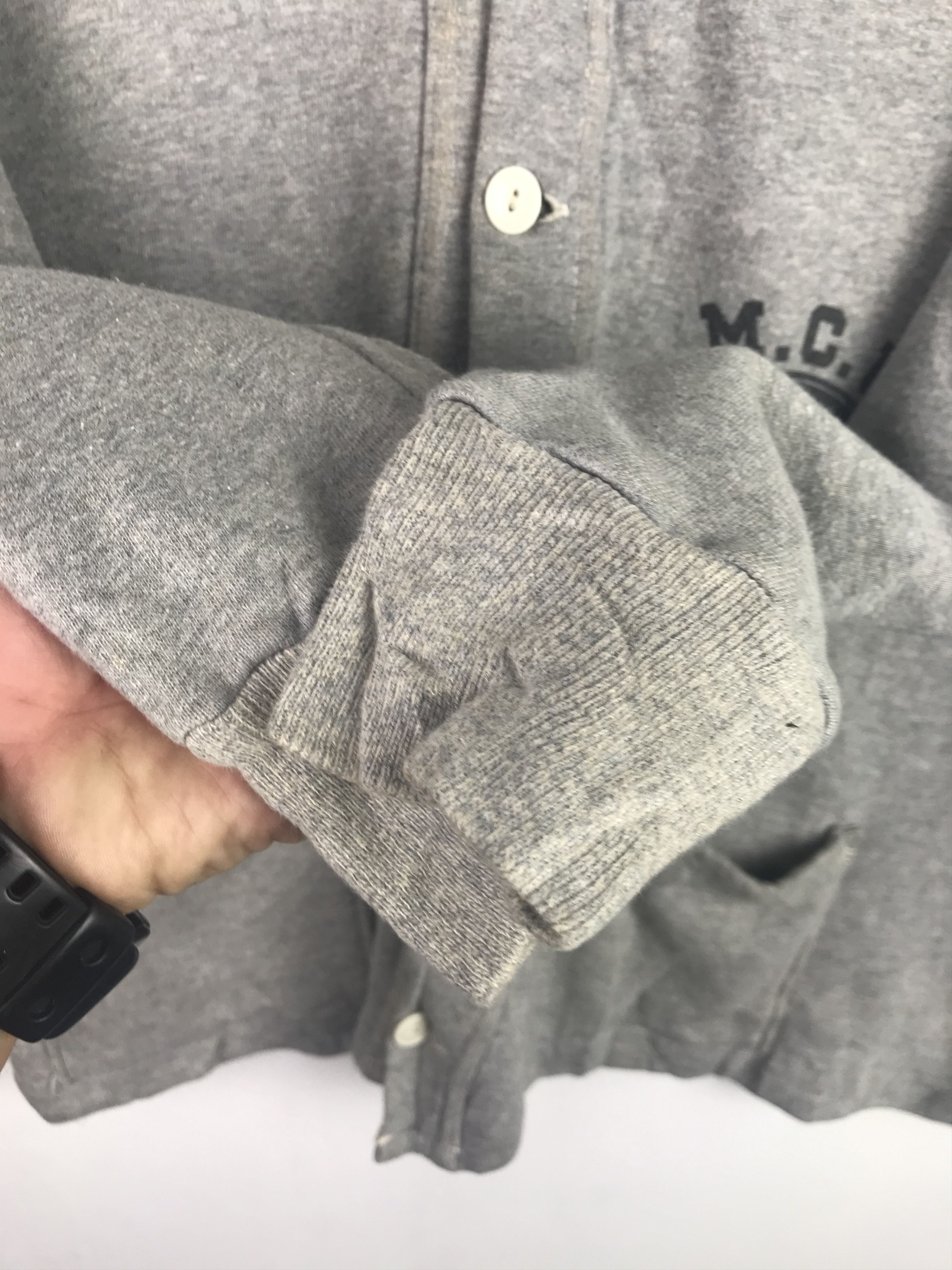 Warehouse Vintage 90's Warehouse Sweatshirt Cardigan Size US L / EU 52-54 / 3 - 7 Thumbnail