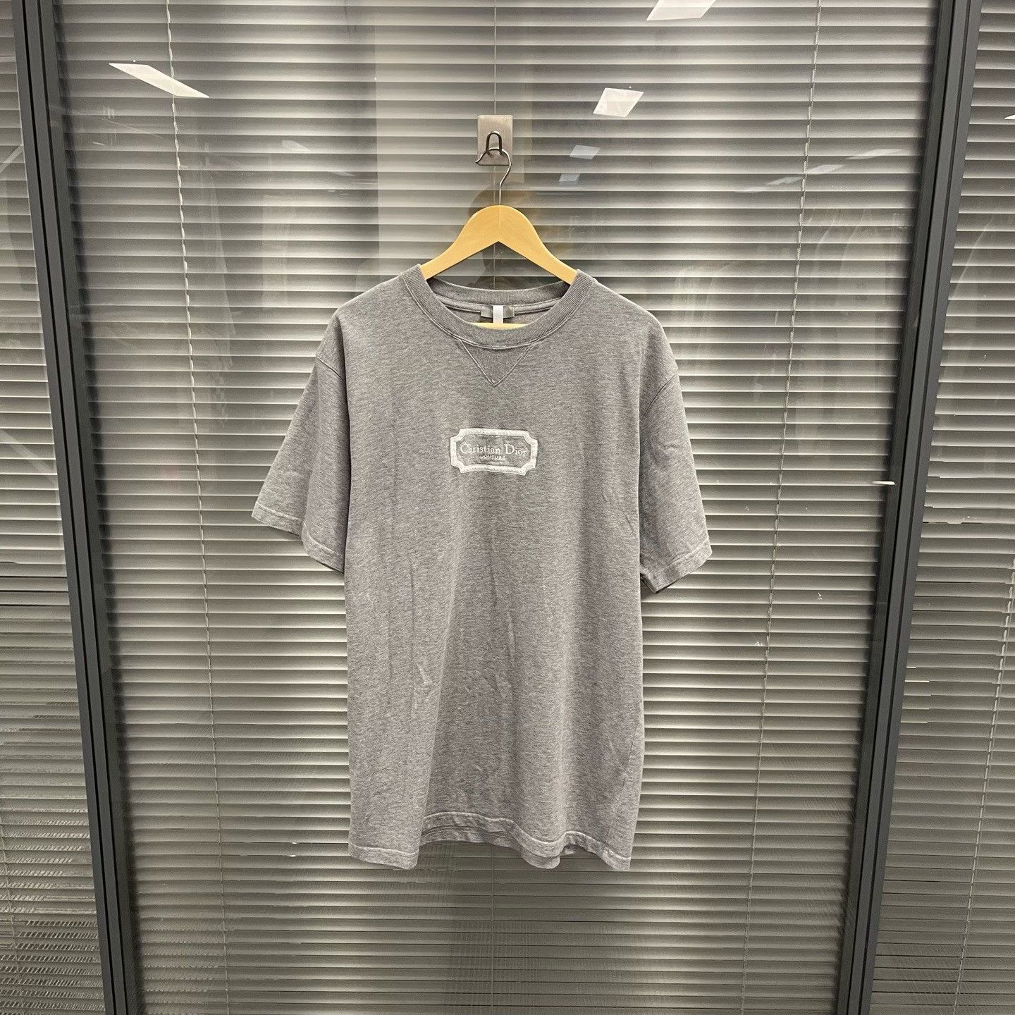 Dior Dior Grey Oversized Logo T-Shirt Size US XL / EU 56 / 4 - 1 Thumbnail